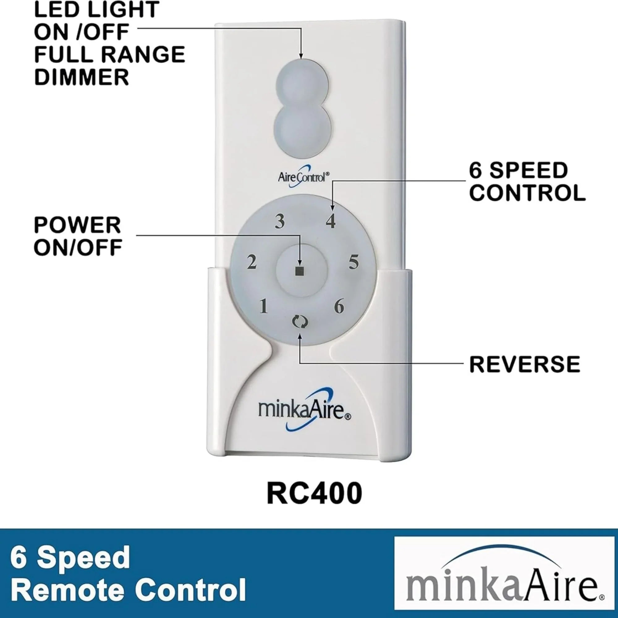 Simple 52" Nickel Wet Rated Ceiling Fan with Remote