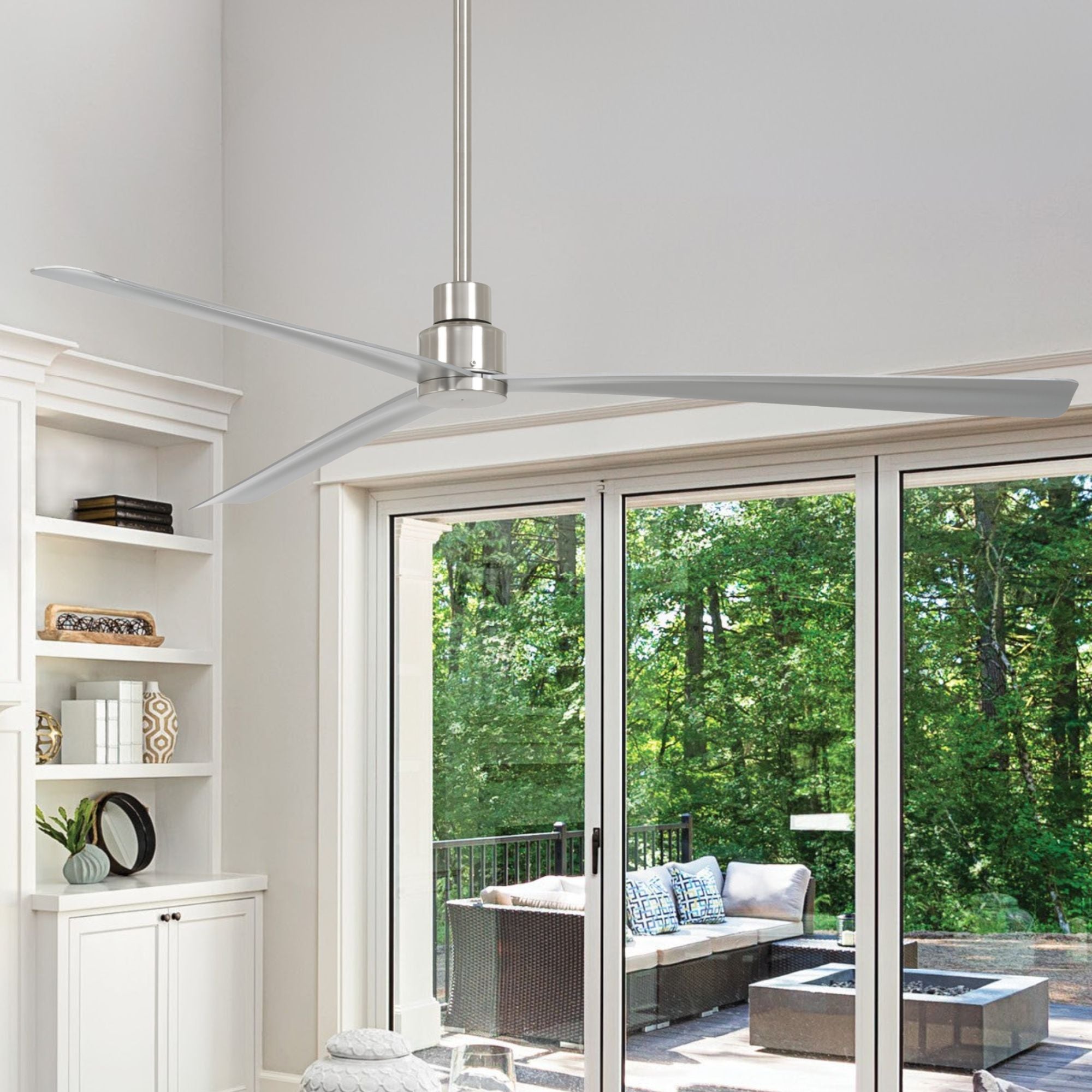 Simple XL 65" Wet Rated Ceiling Fan - Bees Lighting