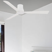 Minka Aire - Simple Flush 60" White Wet Rated Ceiling Fan with Remote | Bees Lighting