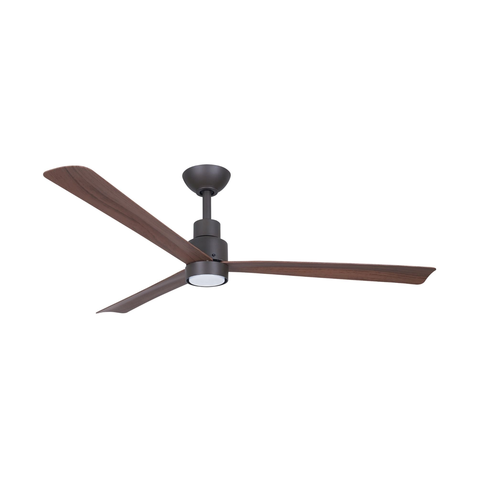 Simple 52" Oil Rubbed Bronze LED Ceiling Fan with Remote