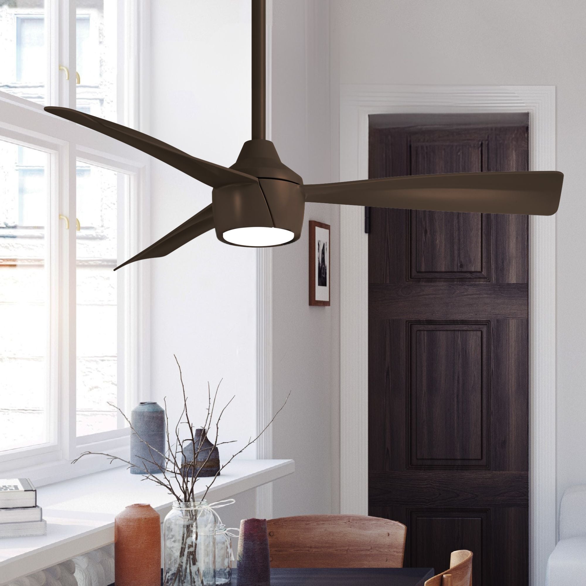 Skinnie LED 44" Outdoor Ceiling Fan - Bees Lighting