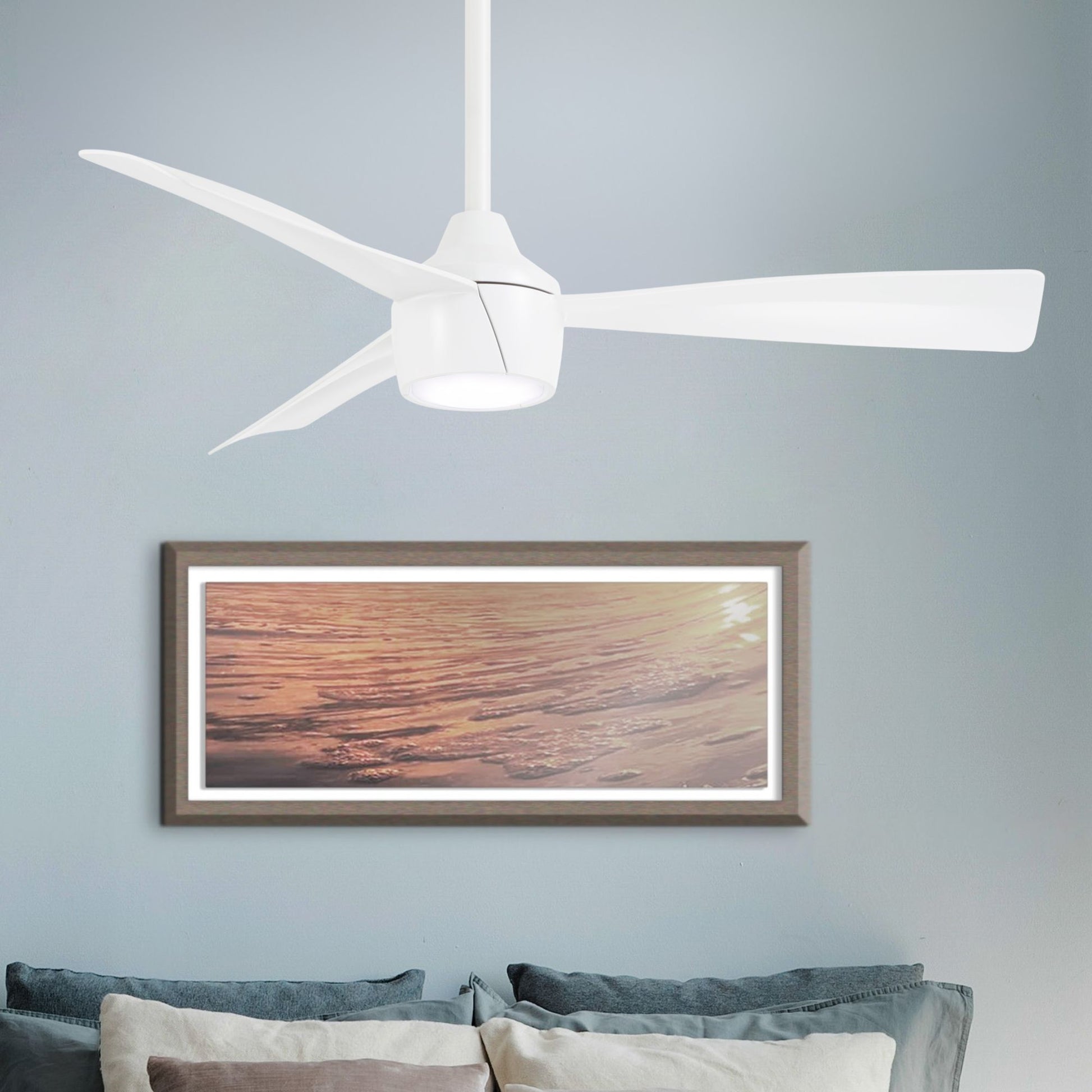 Skinnie LED 44" Outdoor Ceiling Fan - Bees Lighting