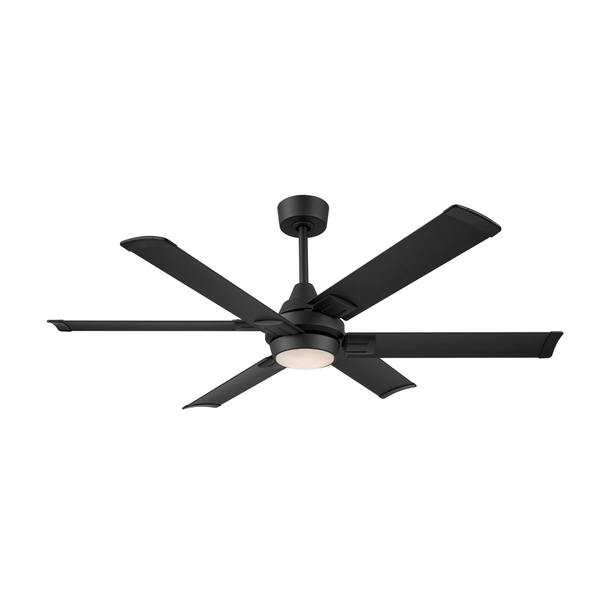 Minka Aire Soarin 56'' Smart Ceiling Fan with LED Light DC Motor Coal Black