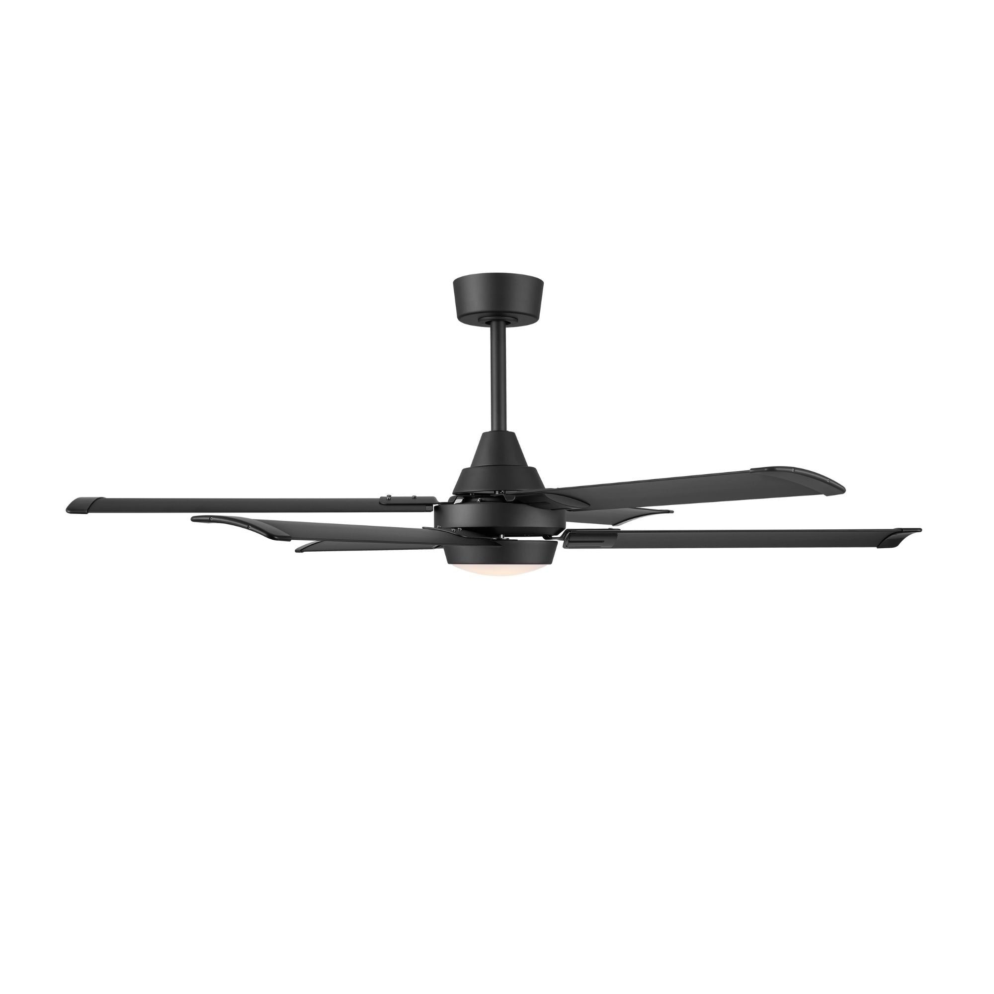 Minka Aire Soarin 56'' Smart Ceiling Fan with LED Light DC Motor Coal Black