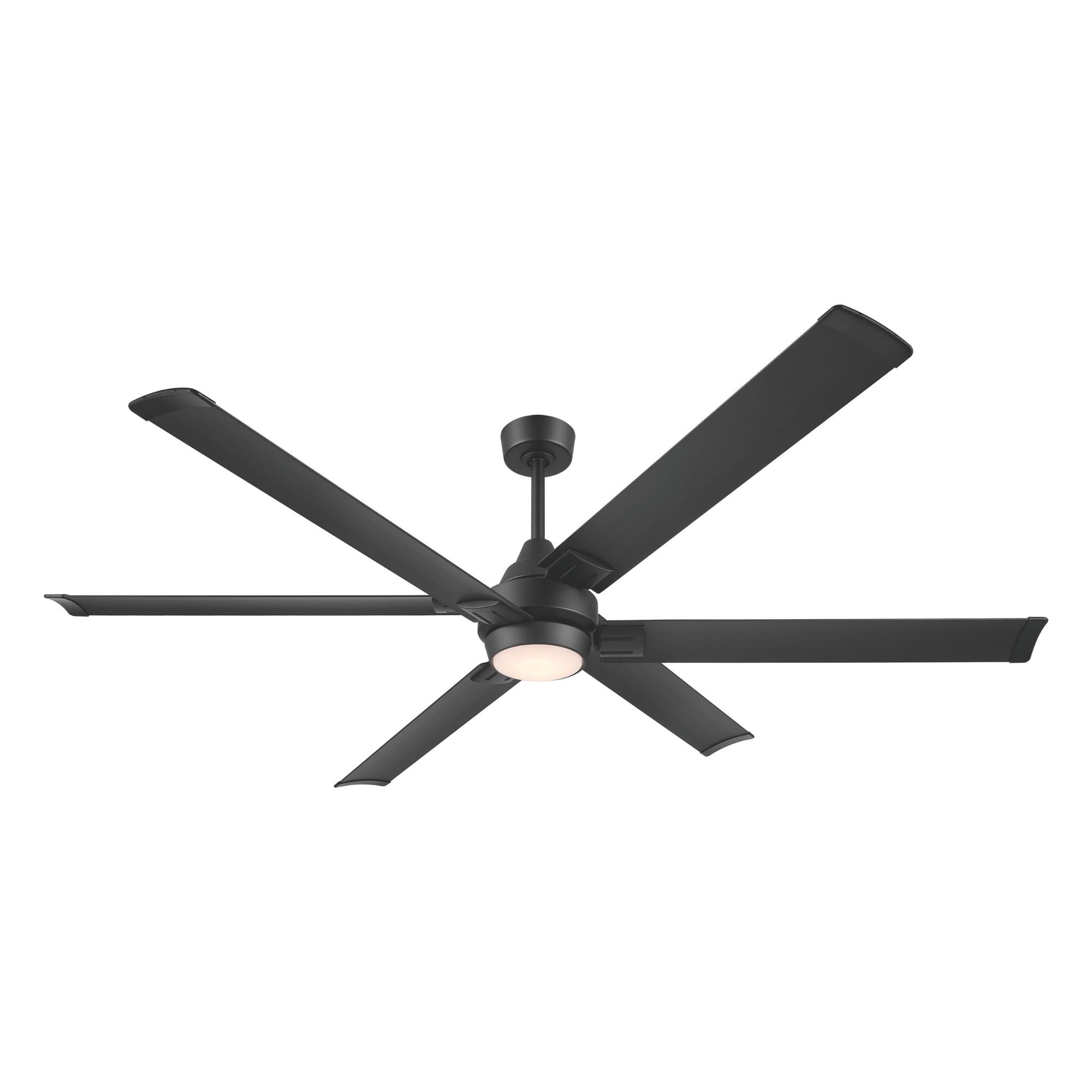 Minka Aire Soarin 72'' Smart Ceiling Fan with LED Light DC Motor Coal Black