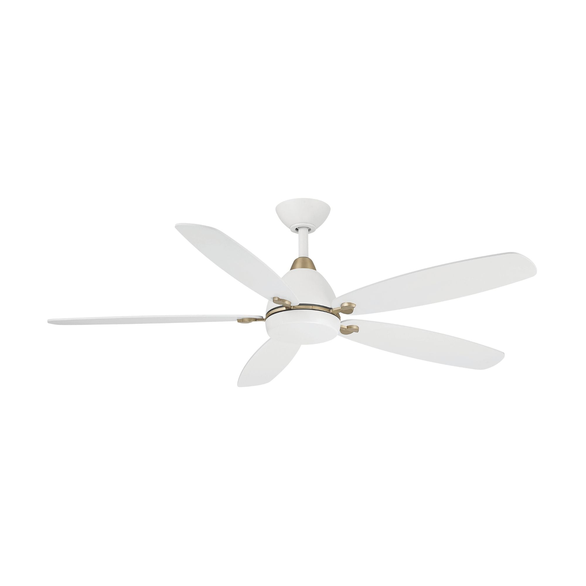 Minka Aire Soreno 52'' Ceiling Fan with LED Light AC Motor Alabaster White