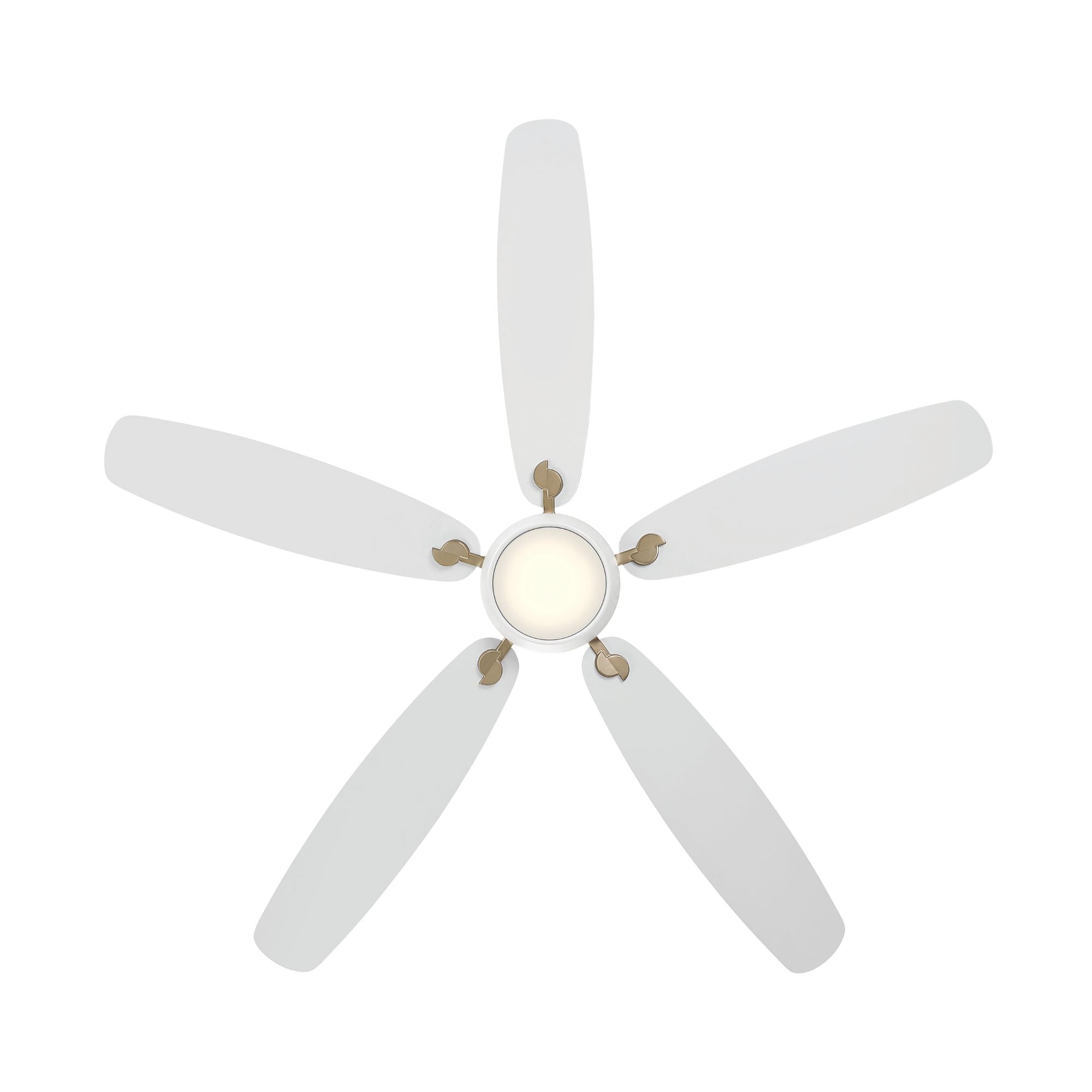 Minka Aire Soreno 52'' Ceiling Fan with LED Light AC Motor Alabaster White
