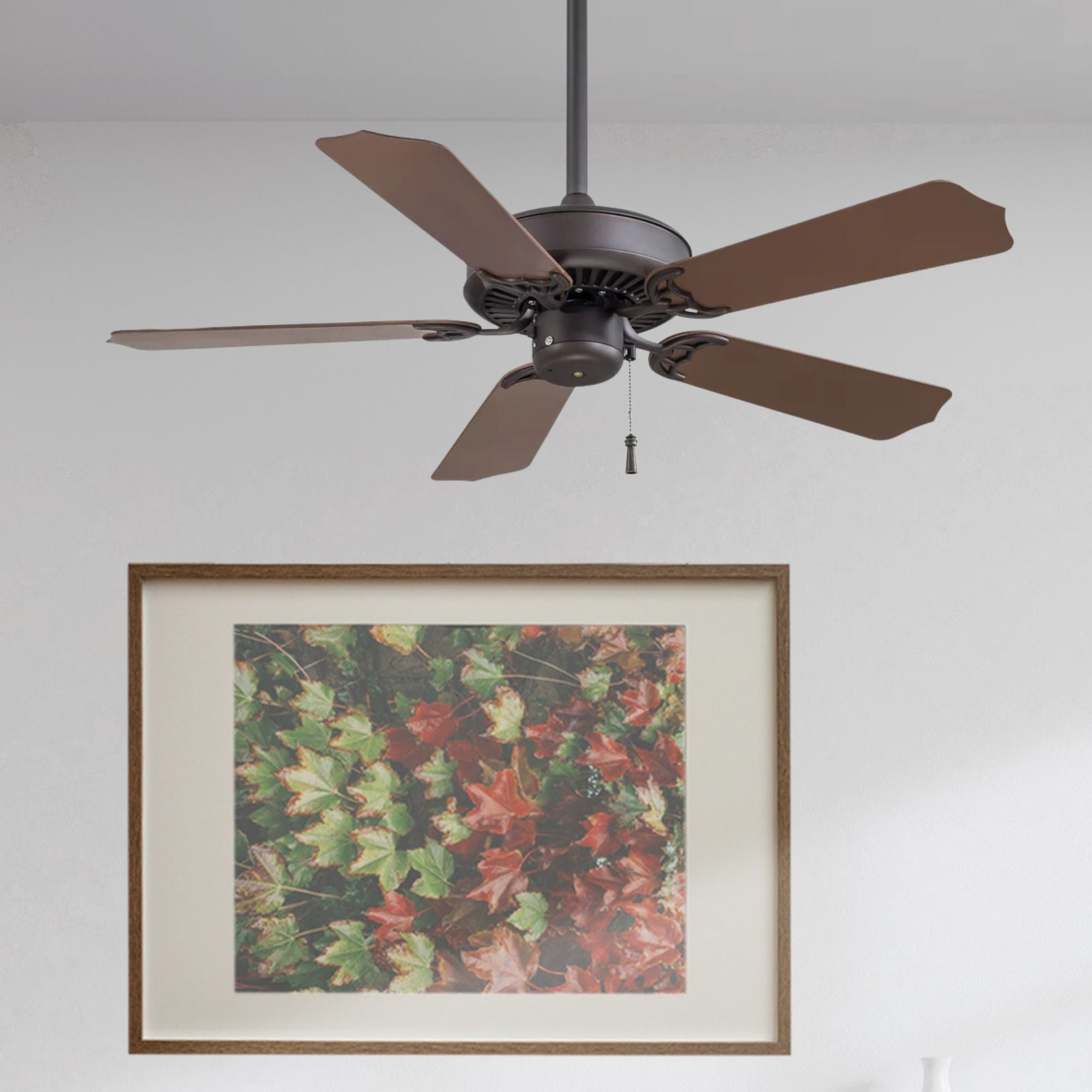 Sundance 42" Bronze Outdoor Ceiling Fan with Pull Chain