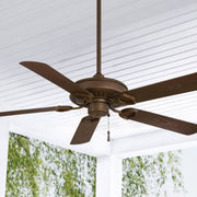 Minka Aire - Sundowner 54" Bronze Wet Rated Ceiling Fan with Pull Chain | Bees Lighting