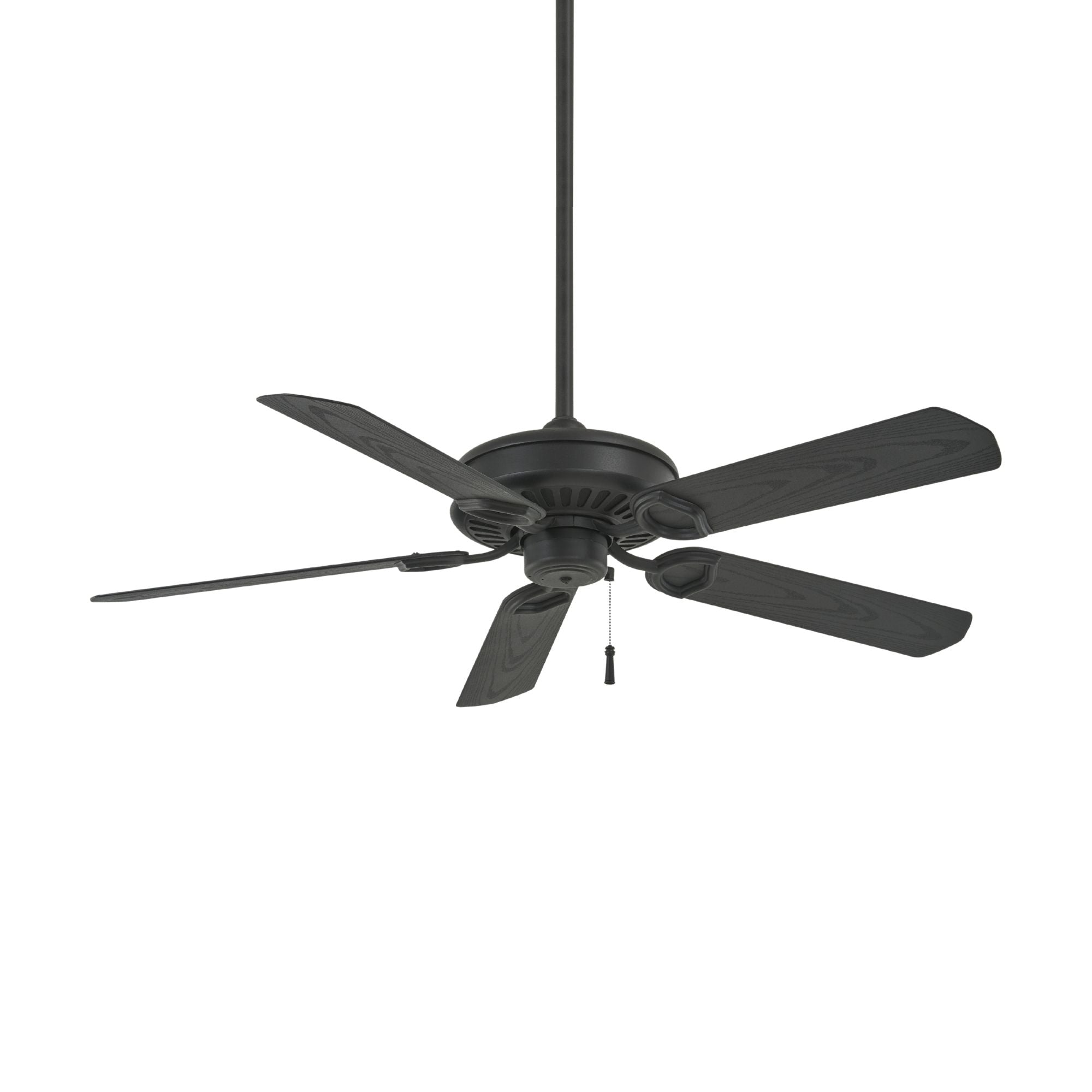 Sundowner 54" Textured Coal Wet Rated Ceiling Fan with Pull Chain
