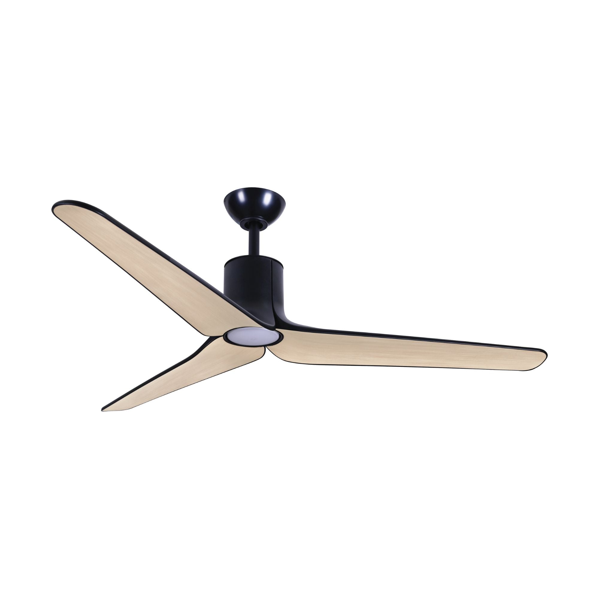 Tempri 56" Indoor/Outdoor LED Ceiling Fan, Coal Black