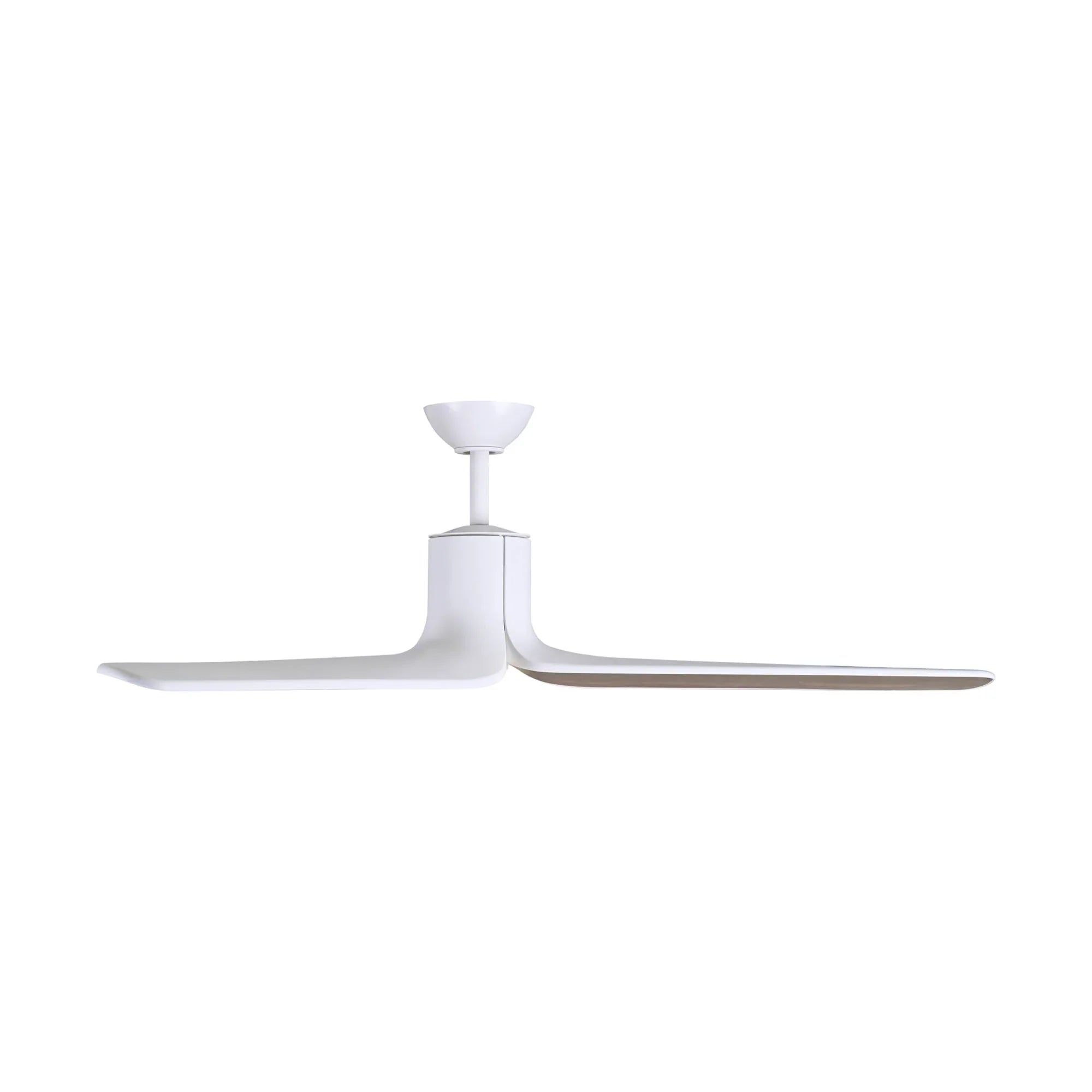 Tempri 56" Indoor/Outdoor LED Ceiling Fan, Flat White