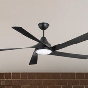 Minka Aire - Transonic 56" LED Ceiling Fan with Remote, Black Coal | Bees Lighting