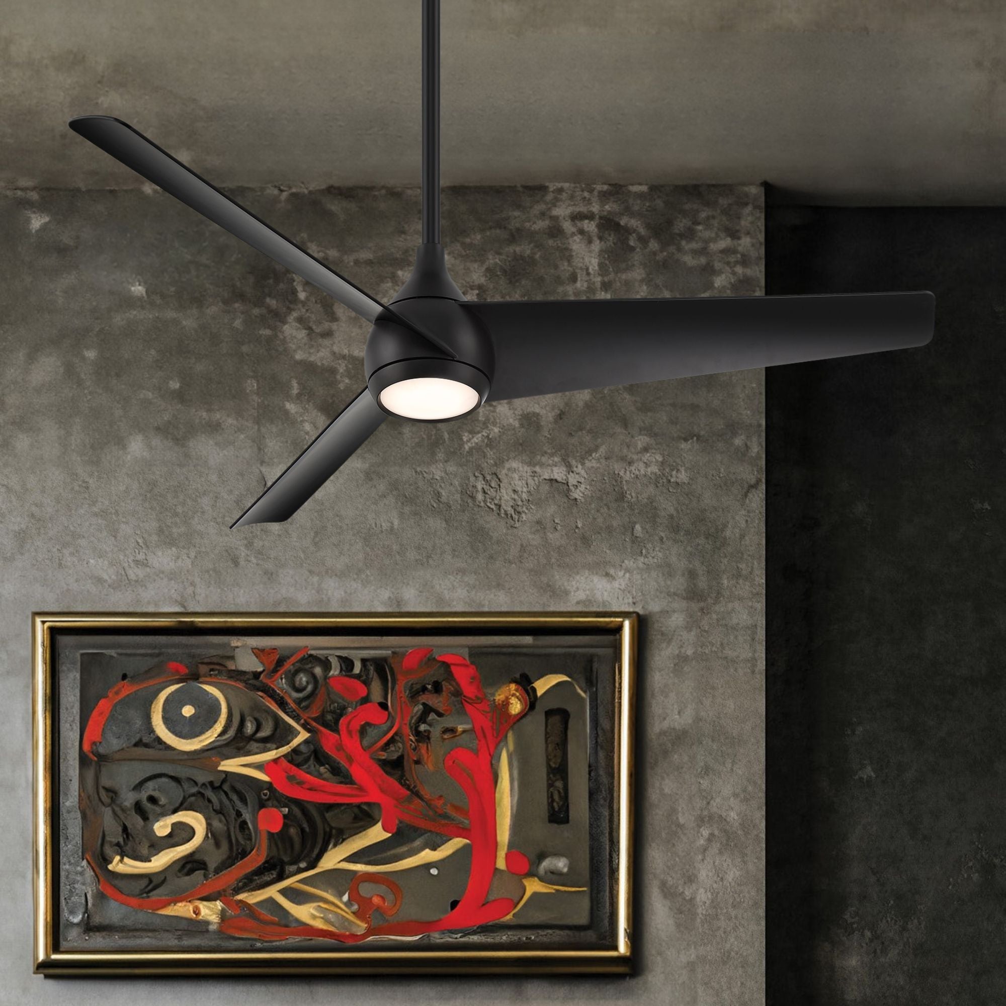 Twist LED 52" Smart Ceiling Fan - Bees Lighting