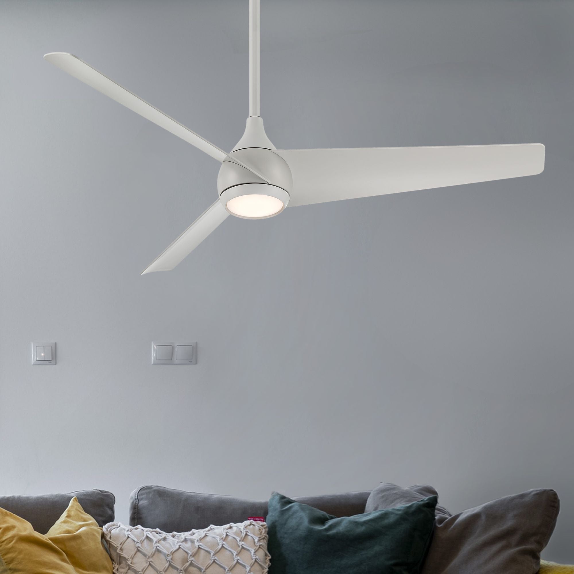 Twist LED 52" Smart Ceiling Fan - Bees Lighting