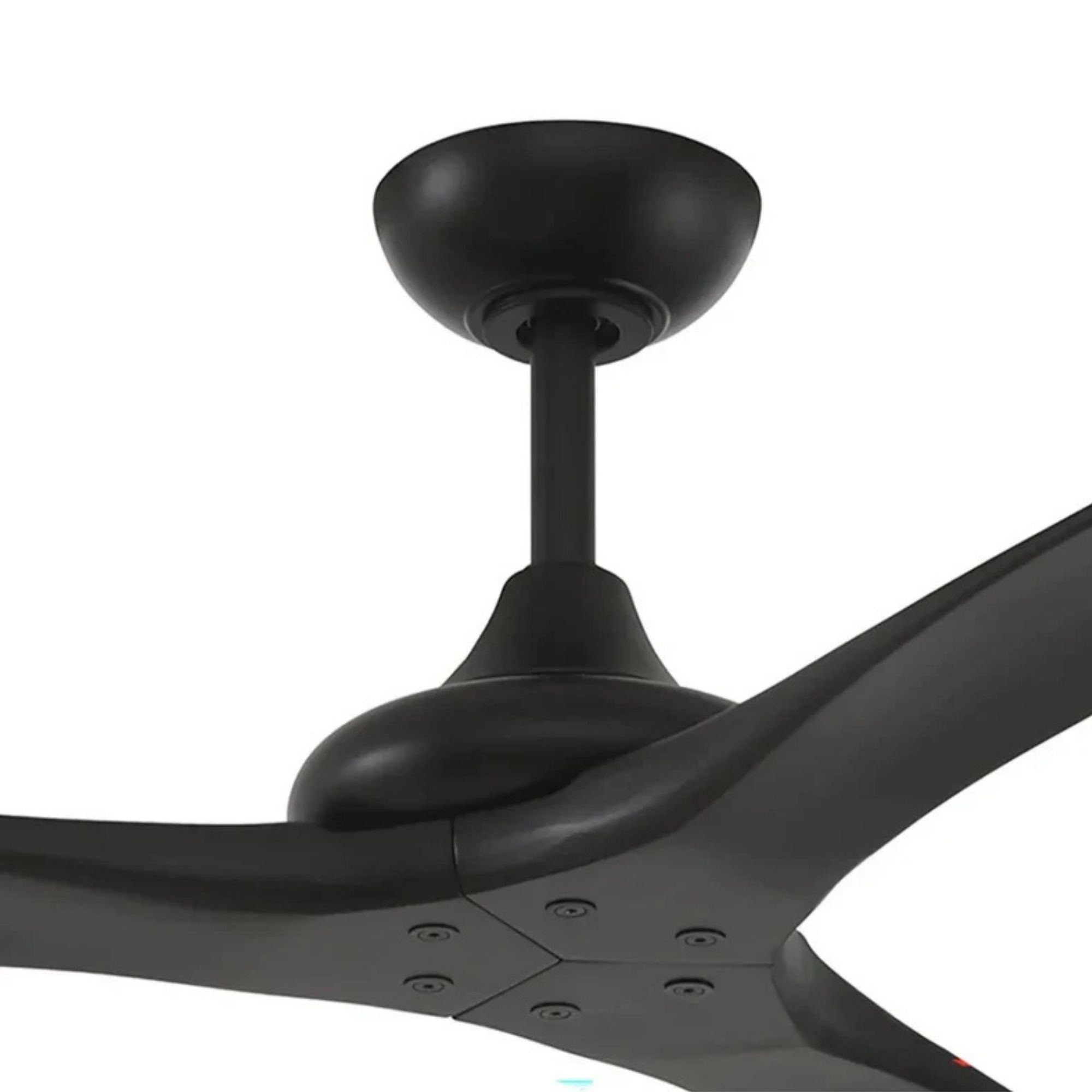 Vapor 60" Ceiling Fan with Remote, Black Coal
