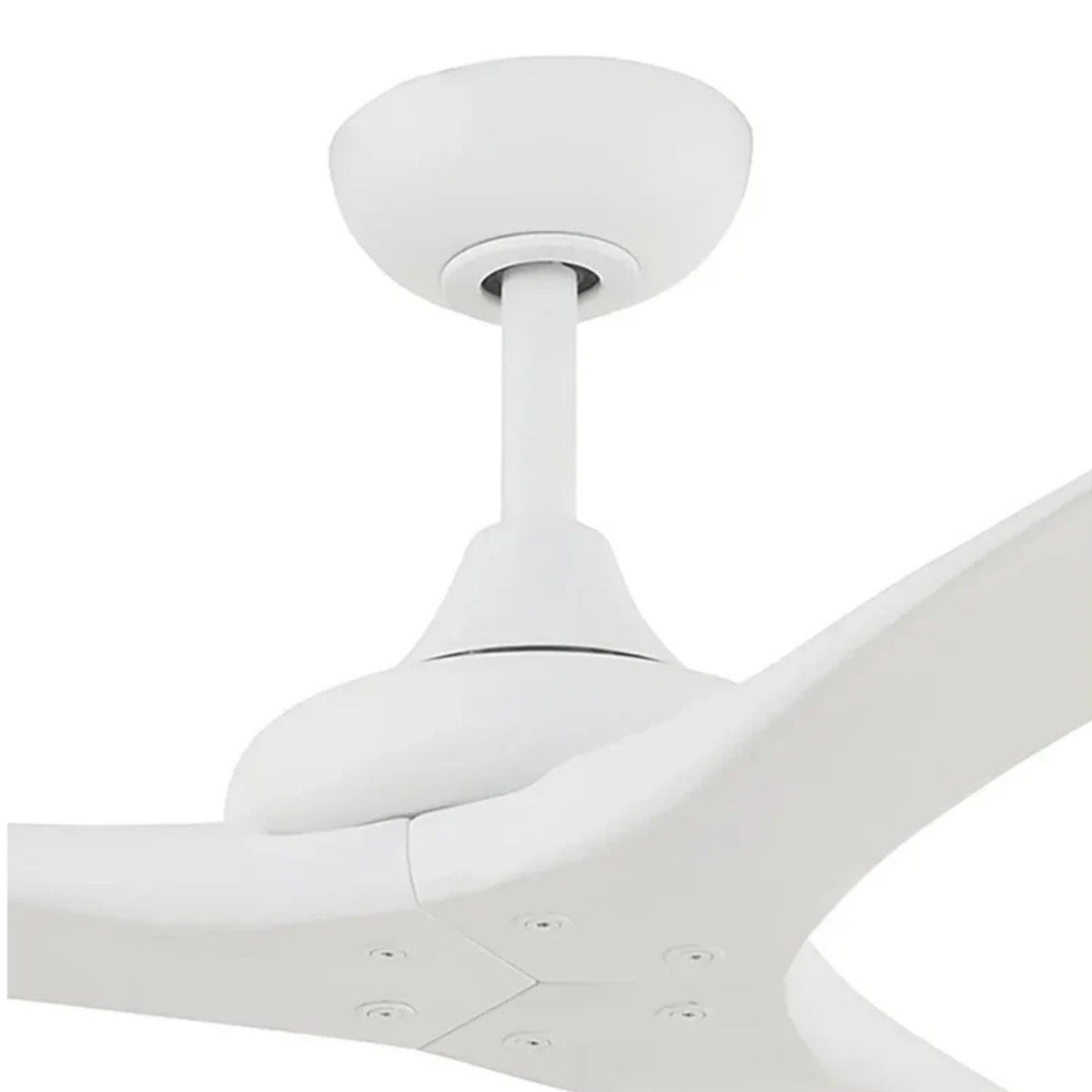 Vapor 60" Ceiling Fan with Remote, Flat White