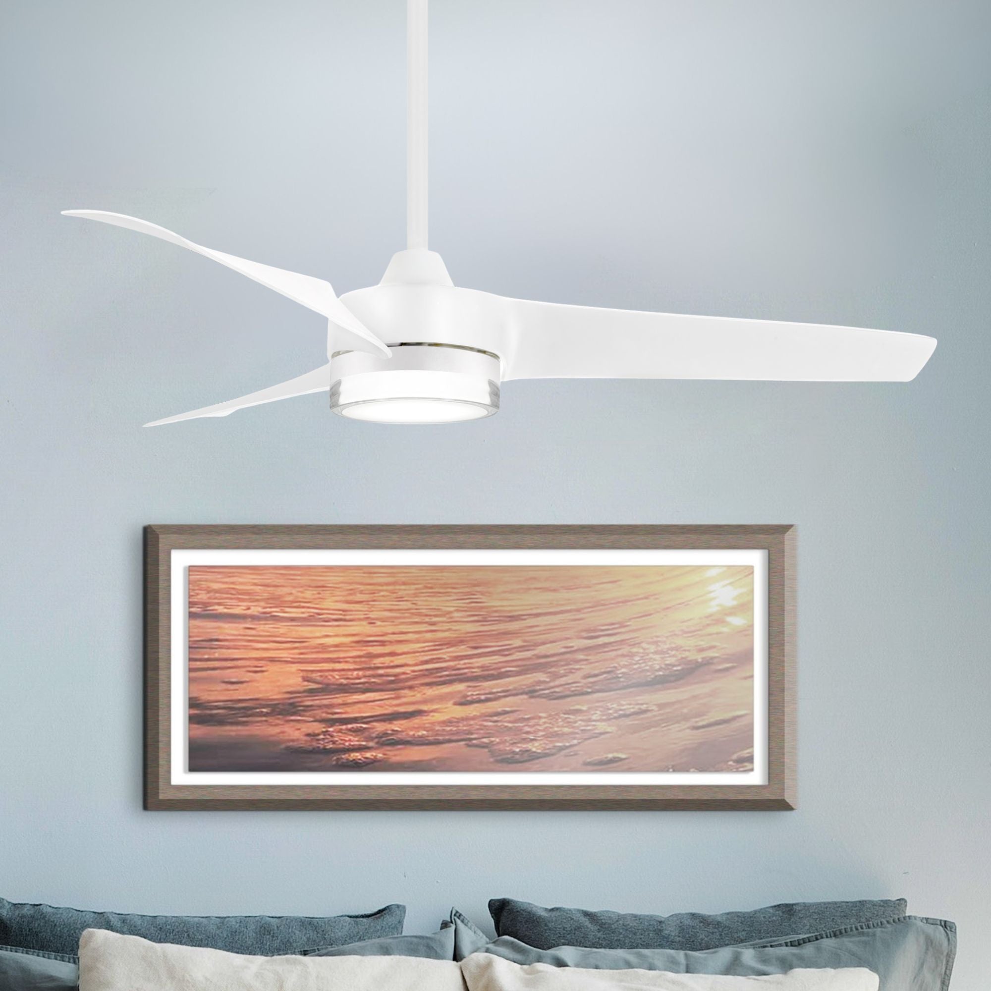 Veer LED 56" Smart Ceiling Fan - Bees Lighting