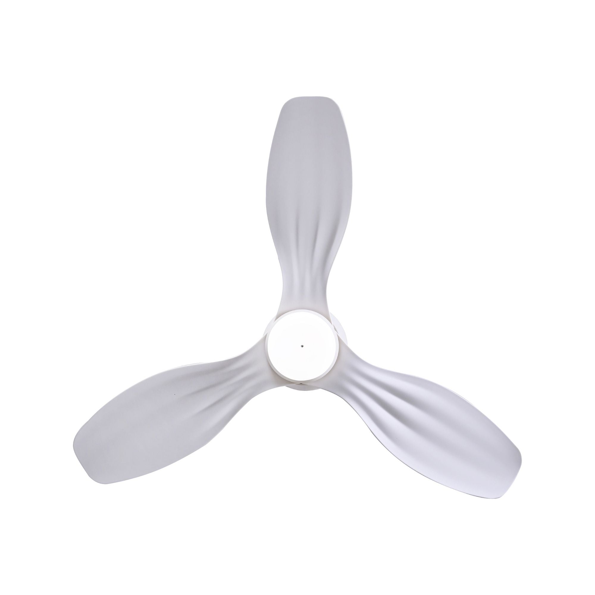 Ventiara 36" Flat White LED Flush Mount Ceiling Fan