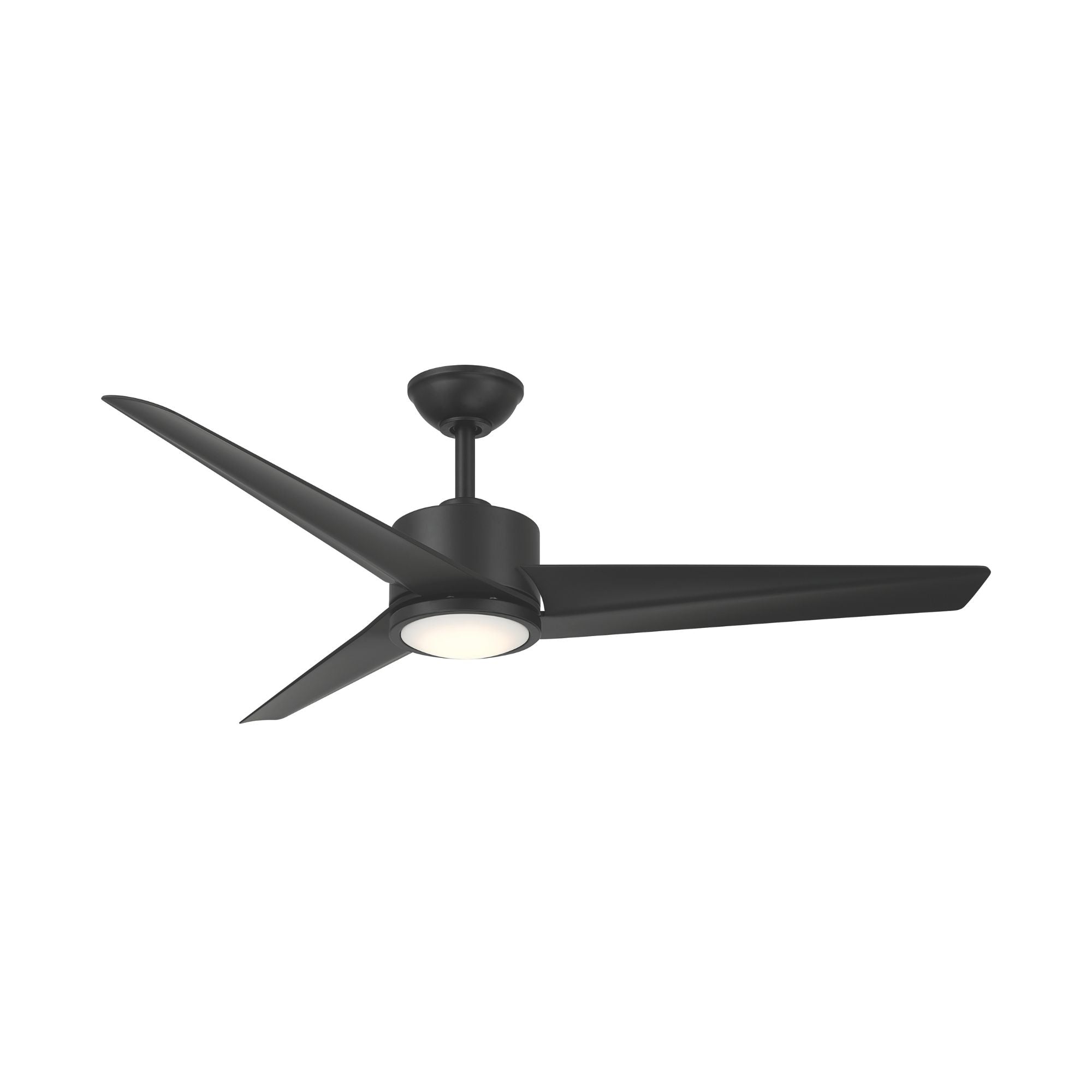 Minka Aire Verna 52'' Ceiling Fan with LED Light AC Motor Coal Black