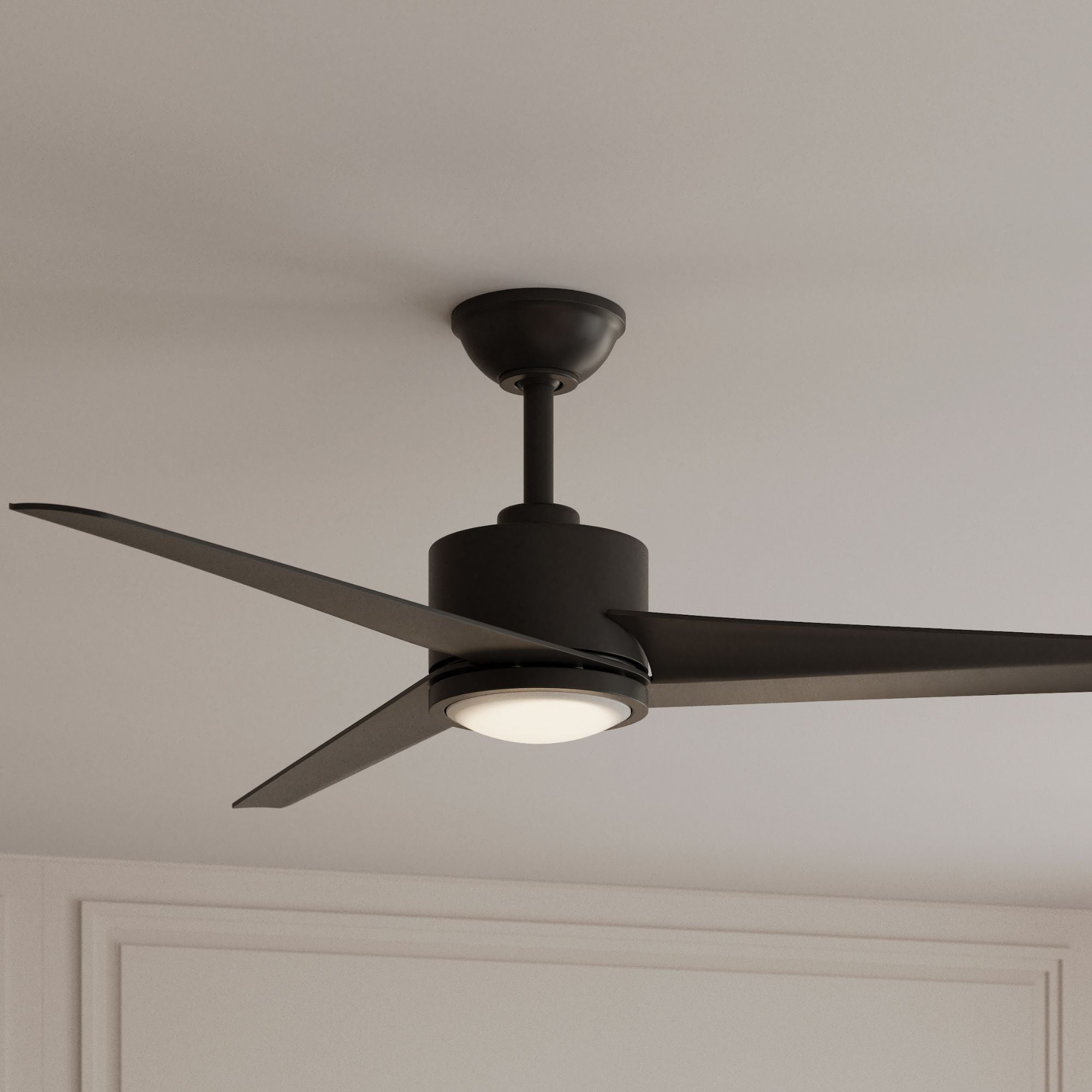 Minka Aire Verna 52'' Ceiling Fan with LED Light AC Motor