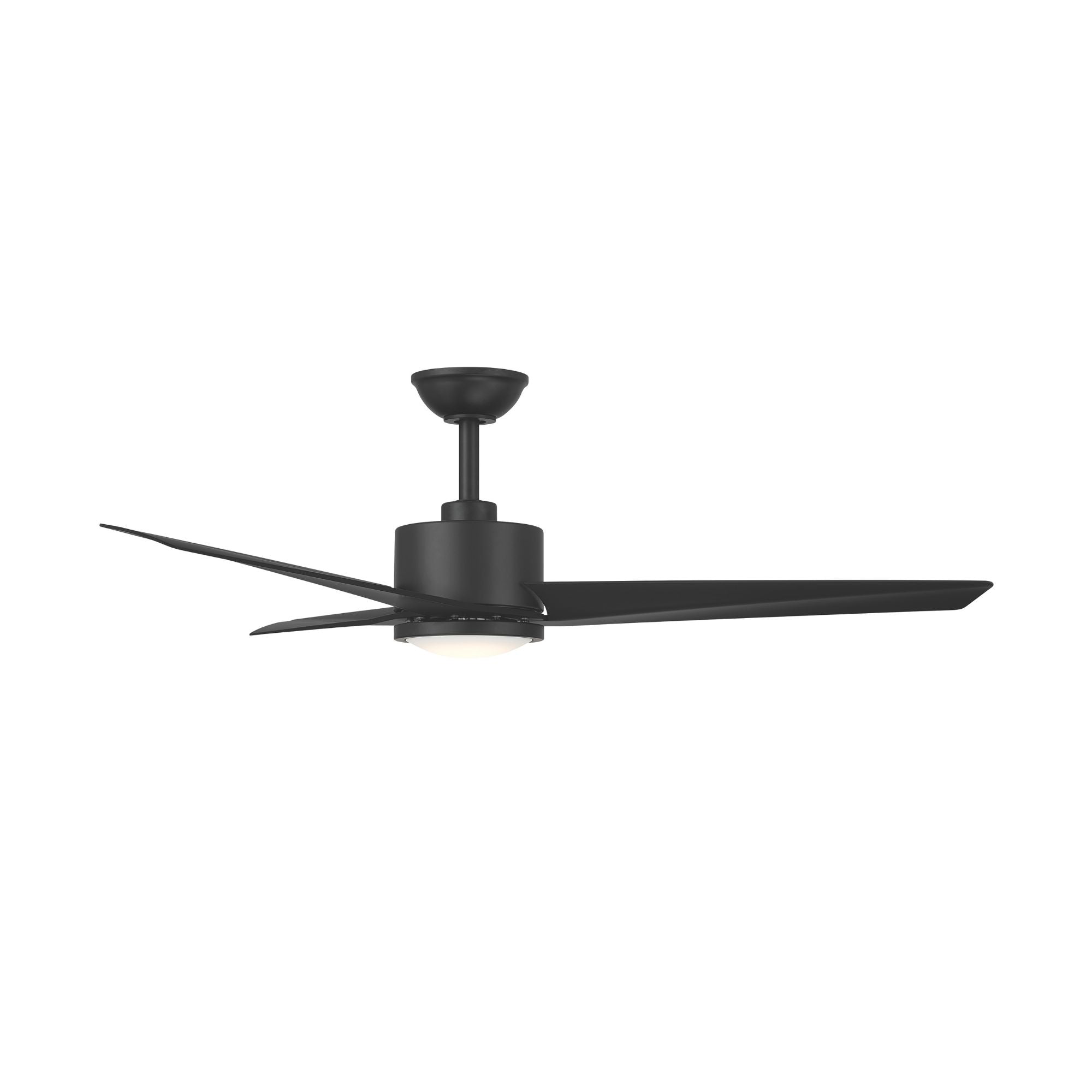 Minka Aire Verna 52'' Ceiling Fan with LED Light AC Motor Coal Black