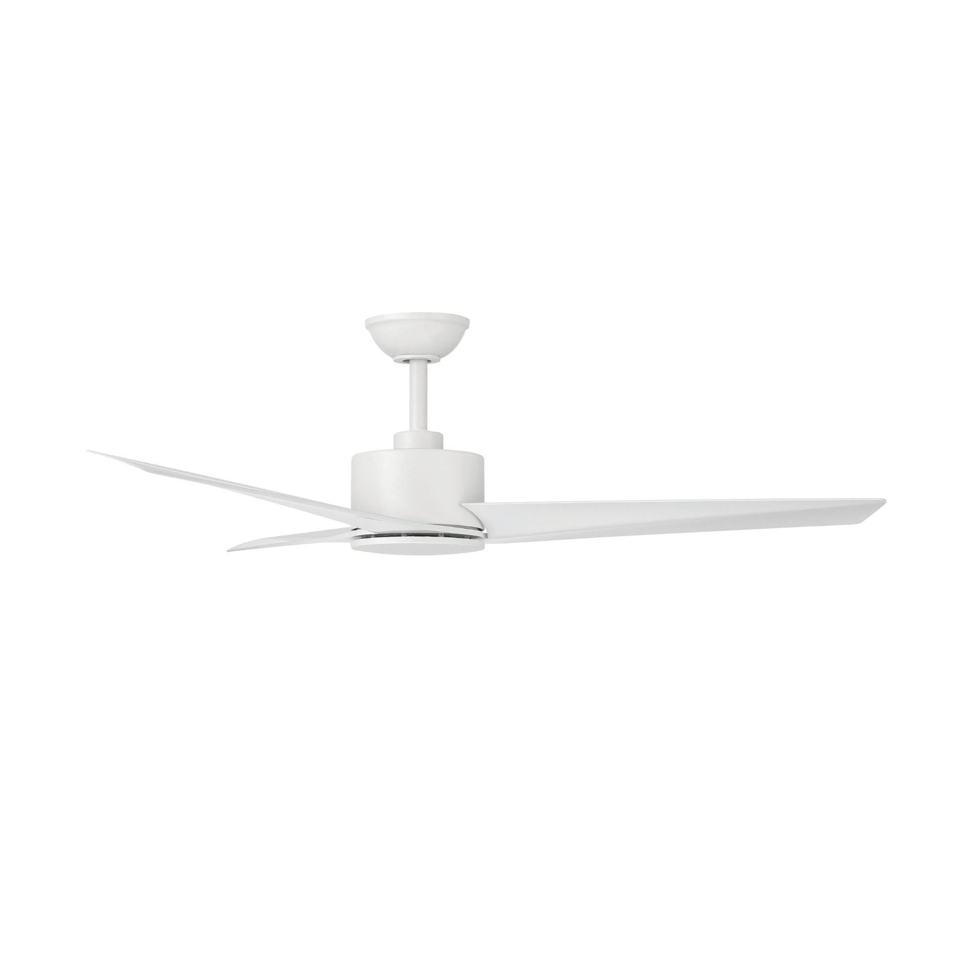 Minka Aire Verna 52'' Ceiling Fan with LED Light AC Motor Flat White