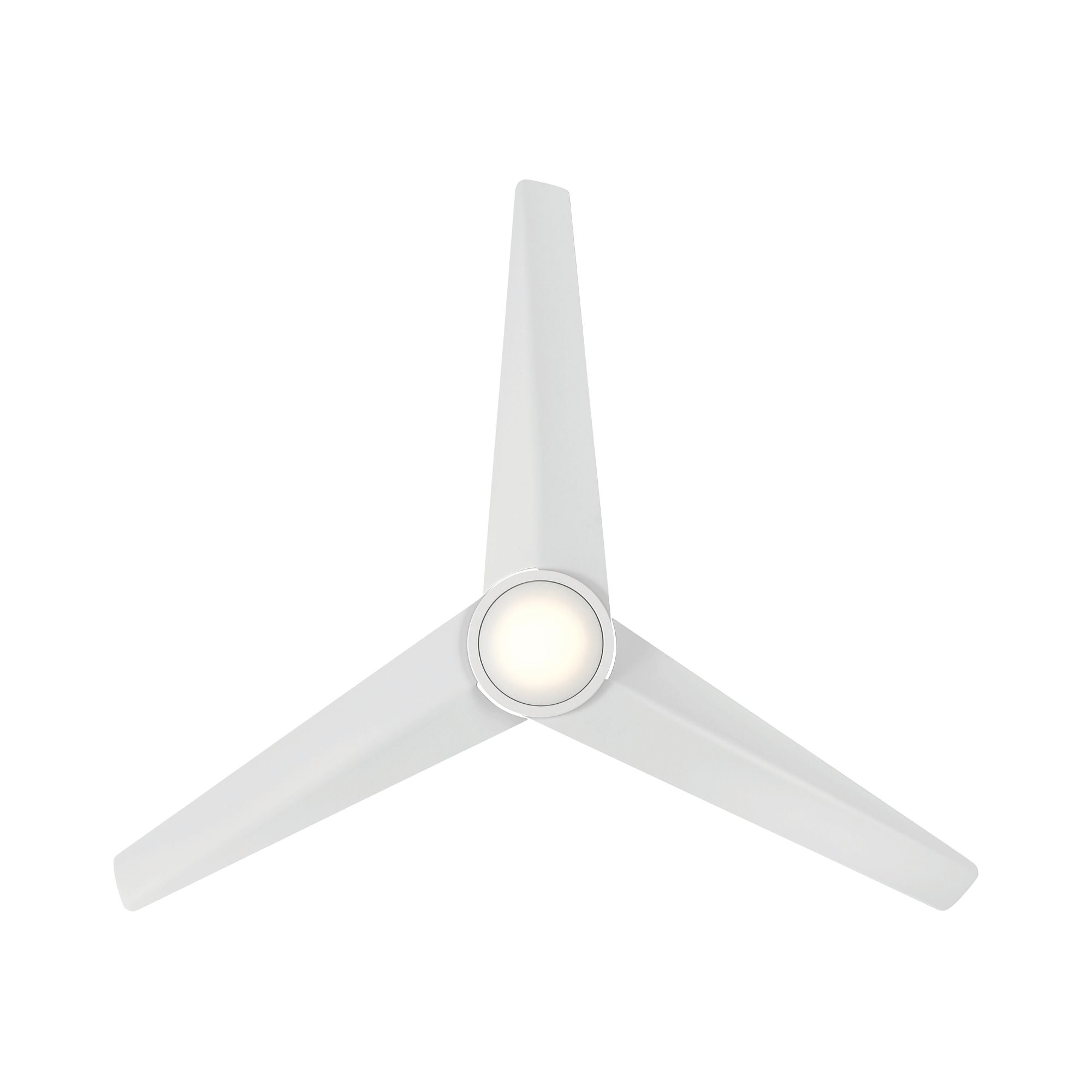 Minka Aire Verna 52'' Ceiling Fan with LED Light AC Motor Flat White