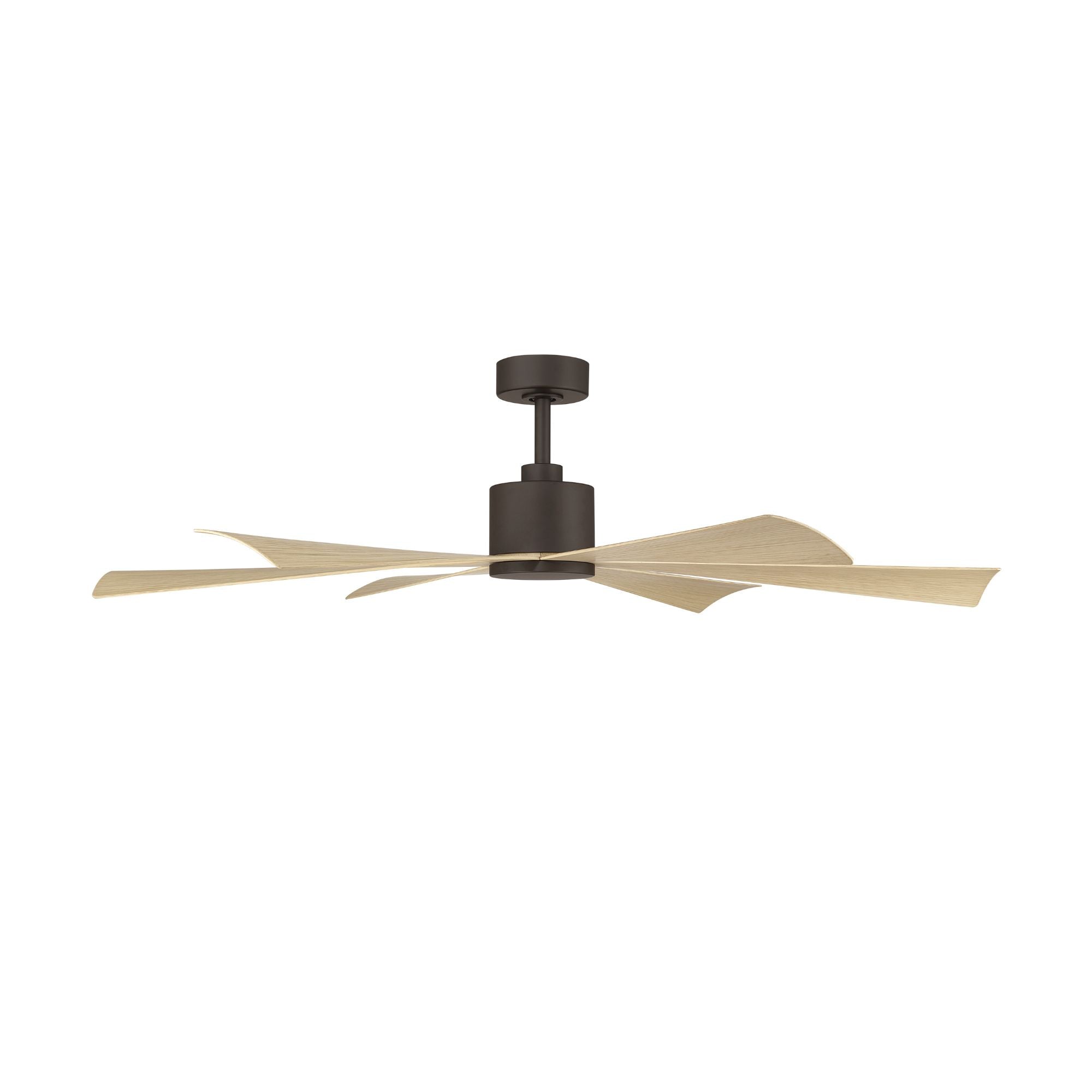 Minka Aire Veyra 56'' Smart Ceiling Fan with LED Light DC Motor Dark Bronze