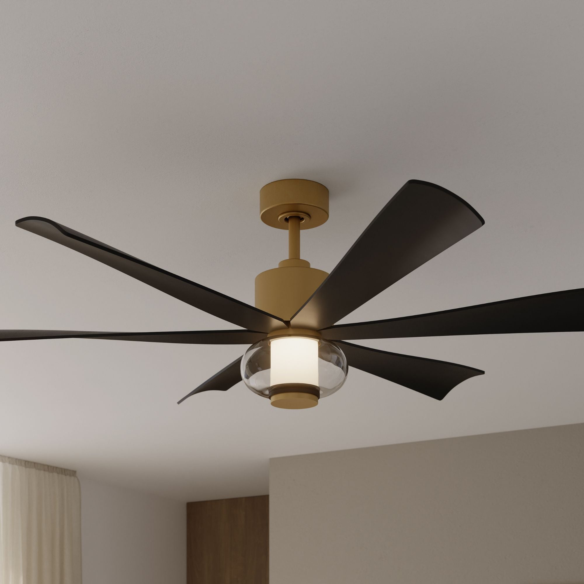 Minka Aire Veyra 56'' Smart Ceiling Fan with LED Light DC Motor