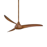 Wave 52" Distressed Koa Indoor Ceiling Fan with Remote