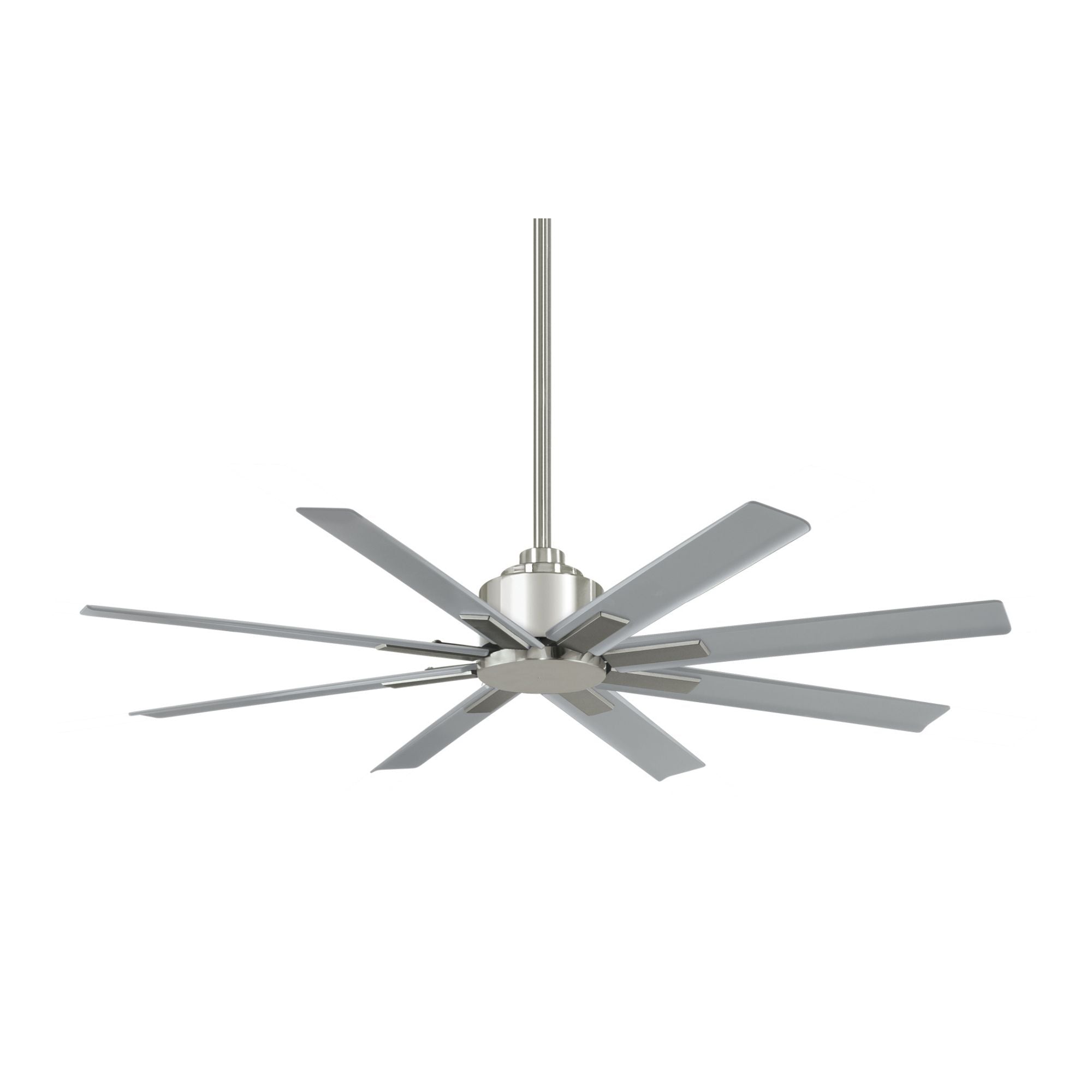 Xtreme H2O 52" Windmill Outdoor Ceiling Fan with Remote, Brushed Nickel - Bees Lighting