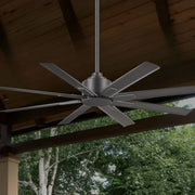 Xtreme H2O 52" Windmill Outdoor Ceiling Fan with Remote, Smoked Iron