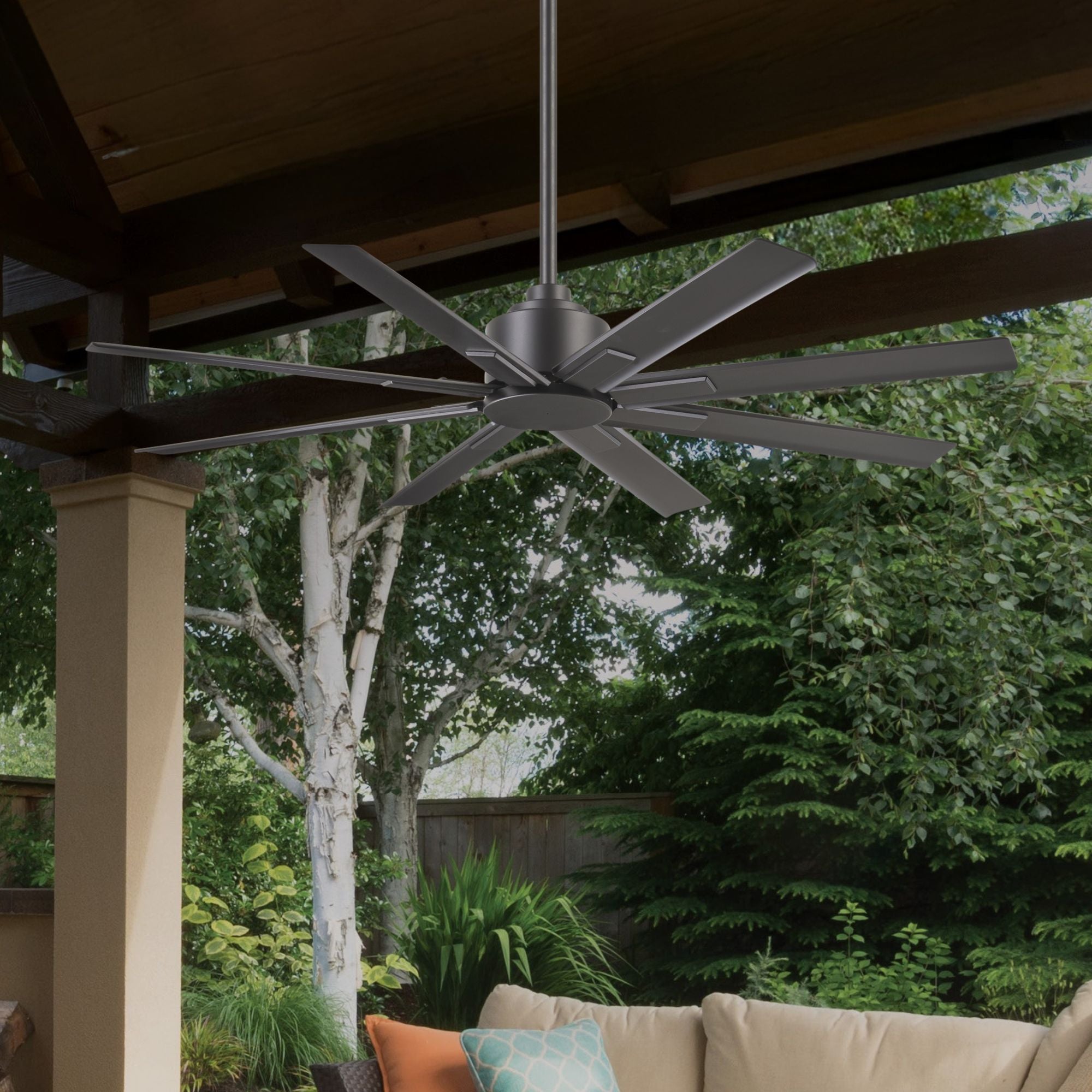 Xtreme H2O 52" Windmill Outdoor Ceiling Fan - Bees Lighting