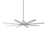 Xtreme H2O 65" Windmill Outdoor Ceiling Fan with Remote, Brushed Nickel