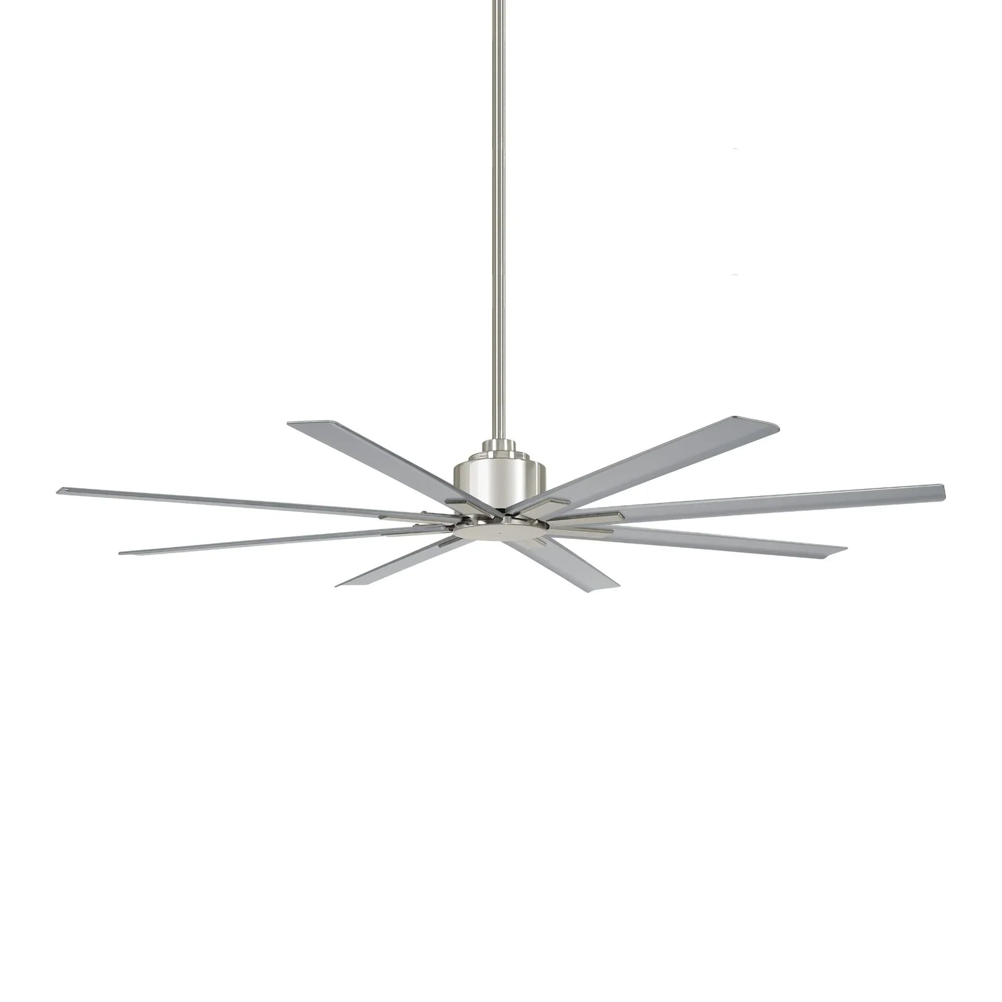 Xtreme H2O 65" Windmill Outdoor Ceiling Fan with Remote, Brushed Nickel