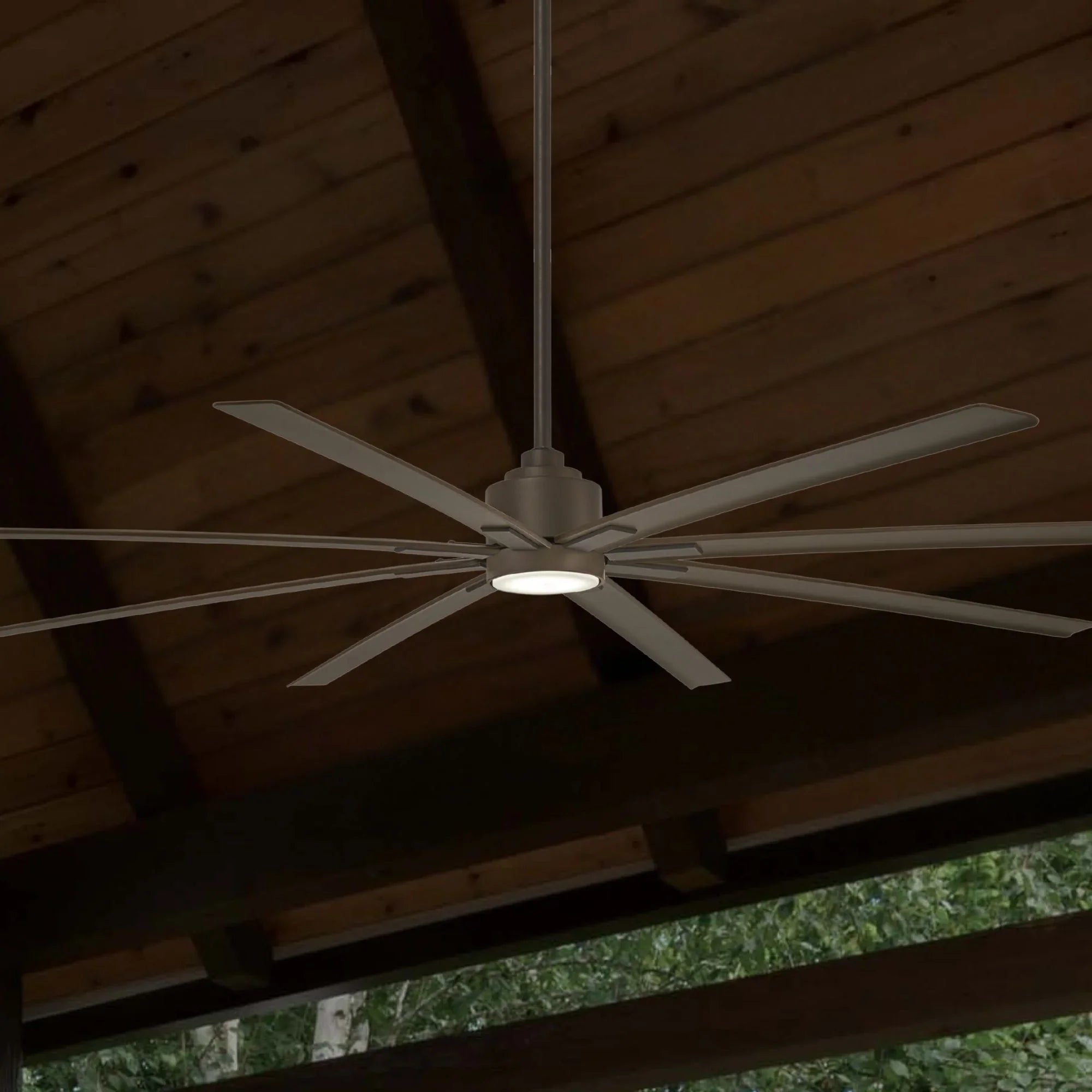 Xtreme H2O 84" Large Windmill Outdoor Ceiling Fan with Remote, Oil Rubbed Bronze