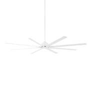 Xtreme H2O 84" Large Windmill Outdoor Ceiling Fan with Remote, Flat White