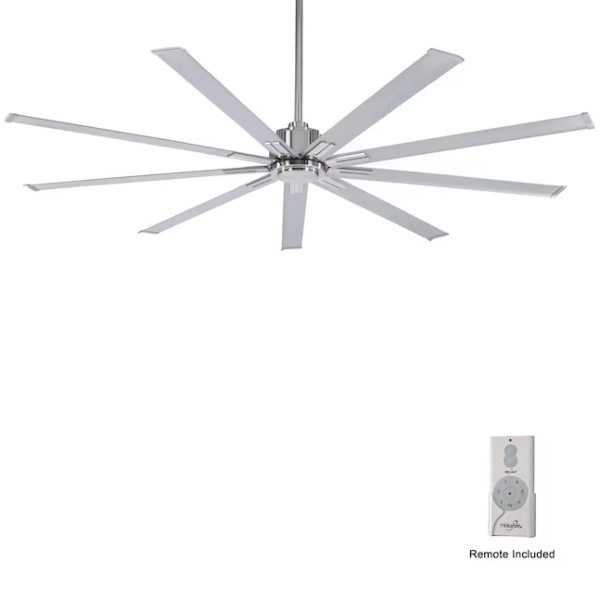 Xtreme 72" Windmill Ceiling Fan with Remote, Brushed Nickel