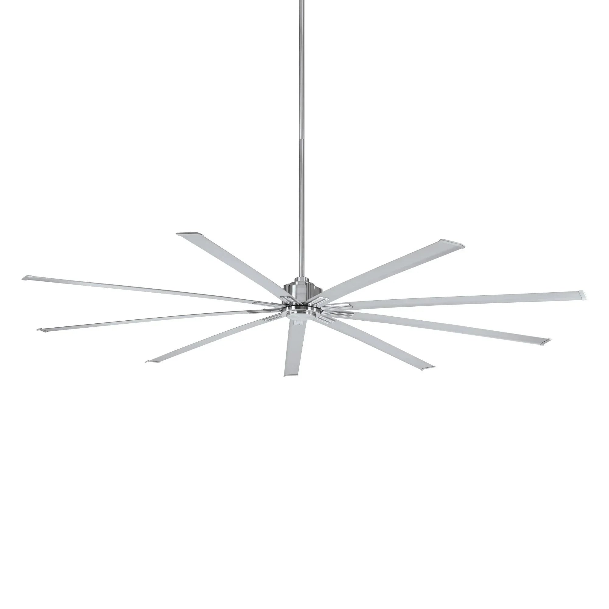 Xtreme 96" Large Windmill Ceiling Fan with Remote, Brushed Nickel