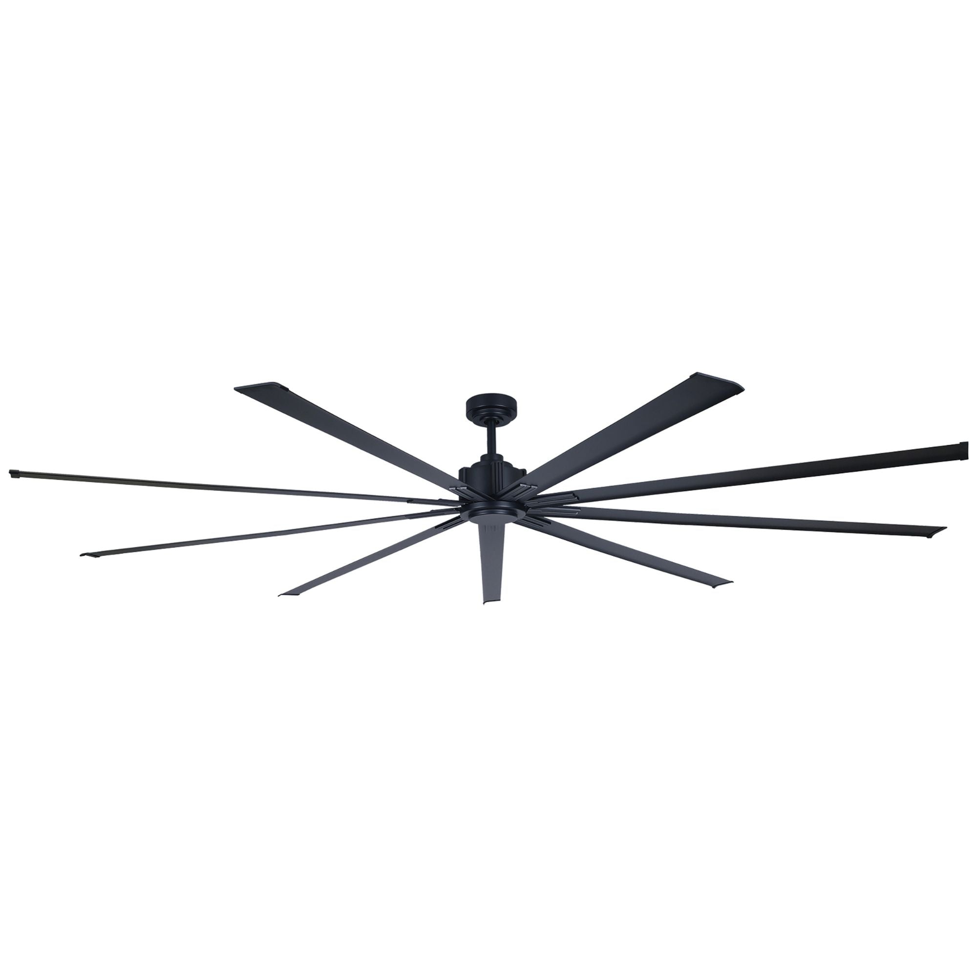 Xtreme 96" Large Windmill Ceiling Fan with Remote, Coal Black