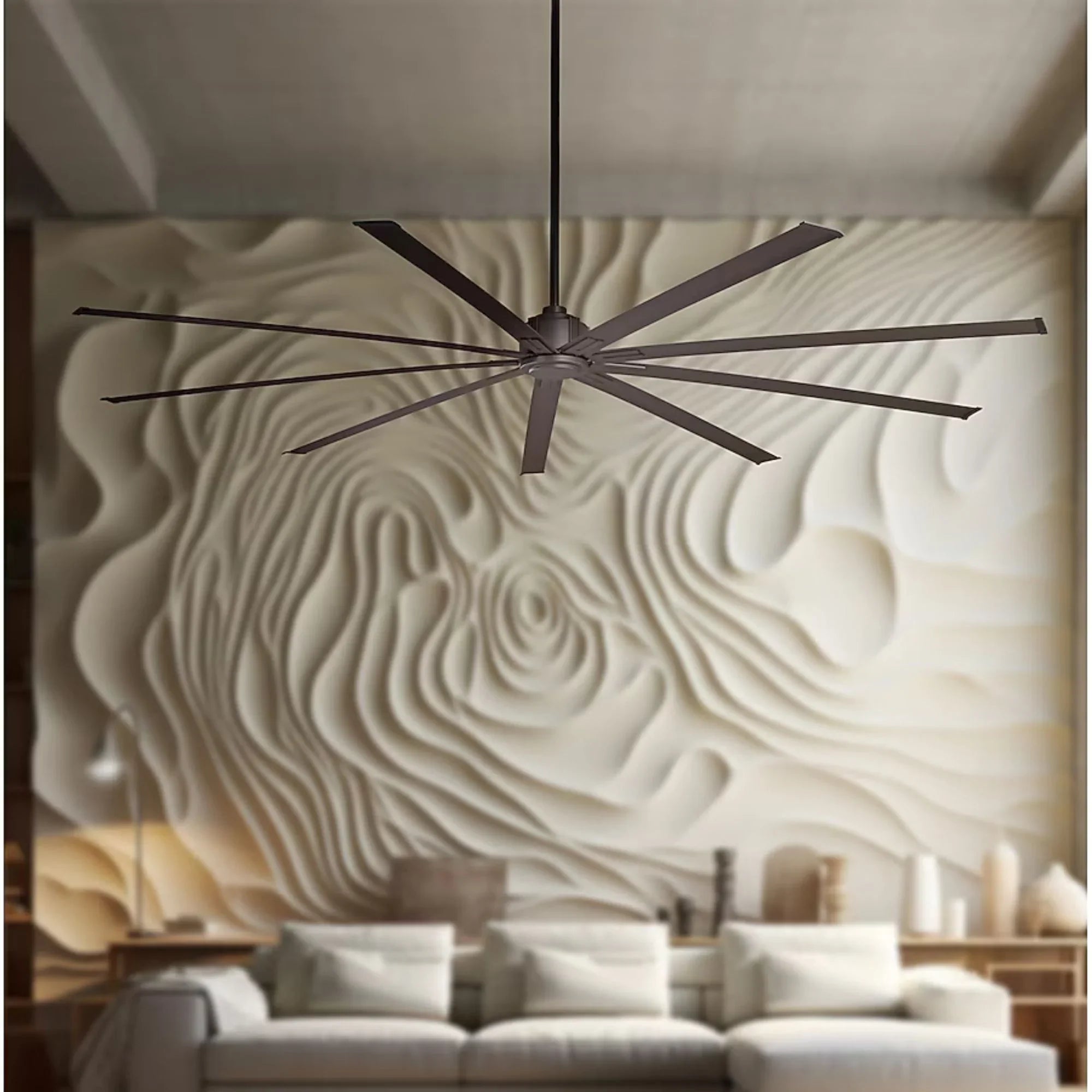 Xtreme 96" Large Windmill Ceiling Fan with Remote, Oil Rubbed Bronze