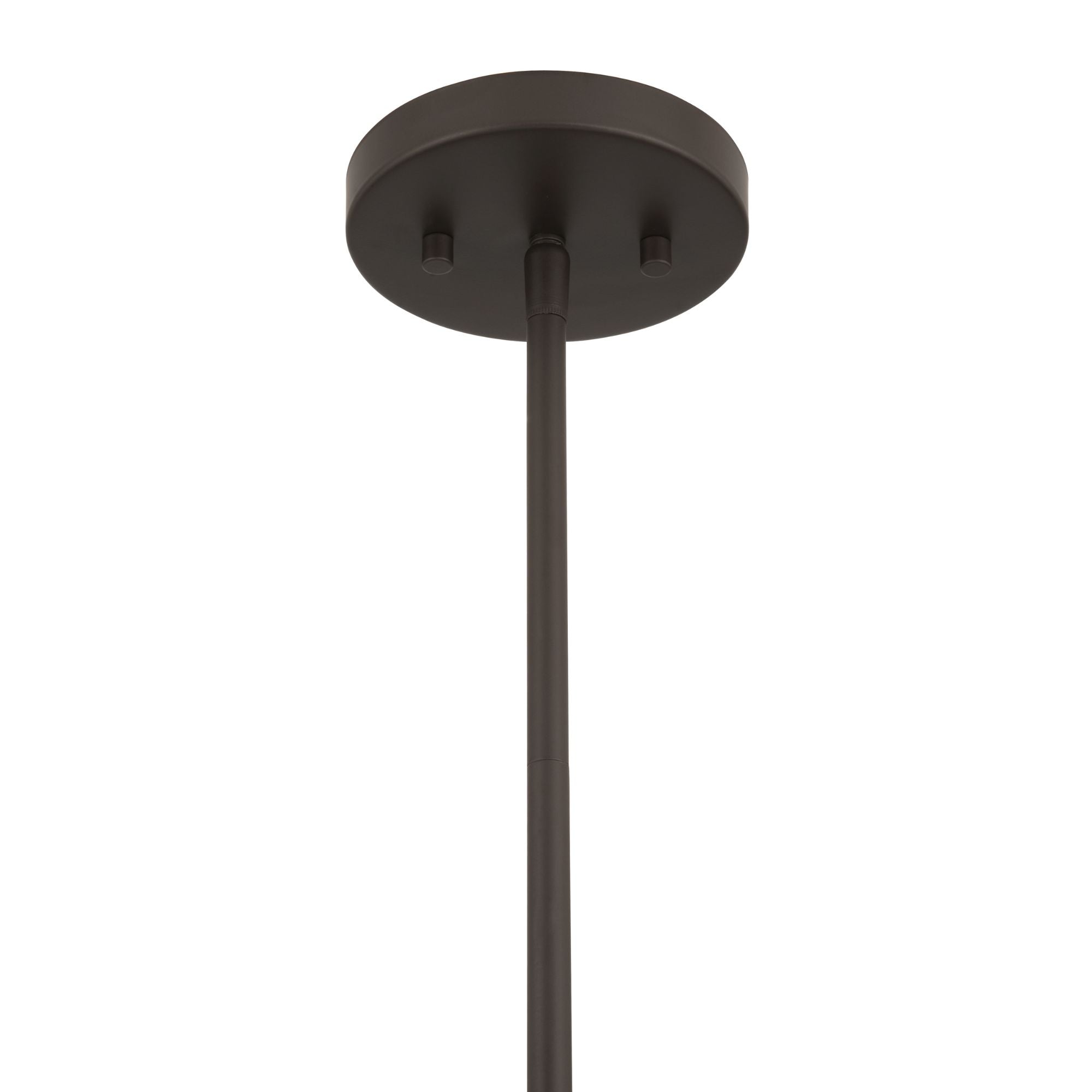Minka-Lavery Aeris 24 in. 5-Light Pendant, Dark Bronze & Natural
