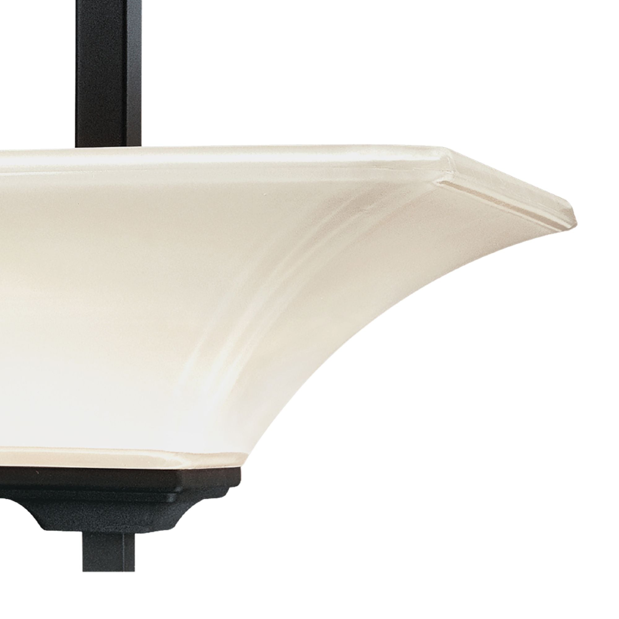 Agilis 16" 2-Light Semi-Flush Mount, Sand Coal Finish
