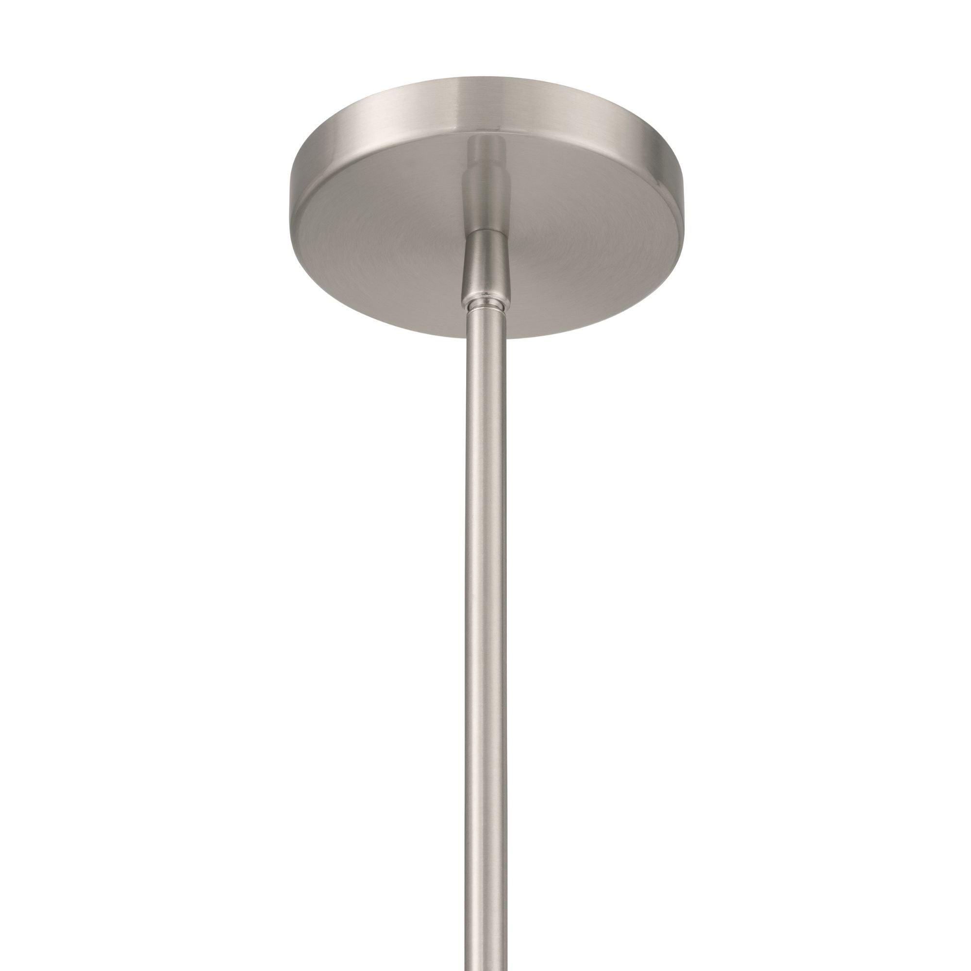 Minka-Lavery Coralyn 13.25 in. Pendant Light, Brushed Nickel with Clear Geometric Glass