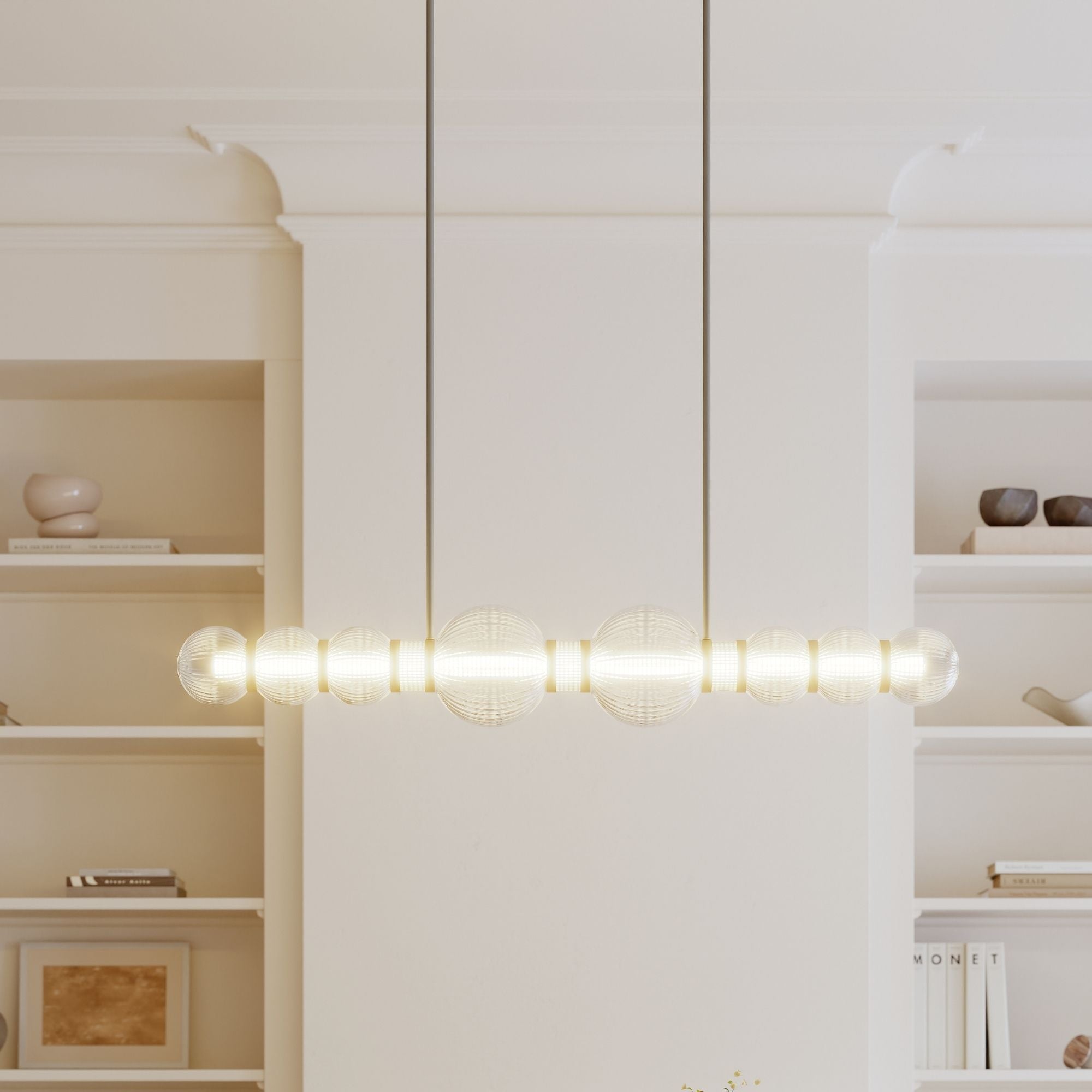 Minka-Lavery Cordel 50.25 in. LED Linear Chandelier