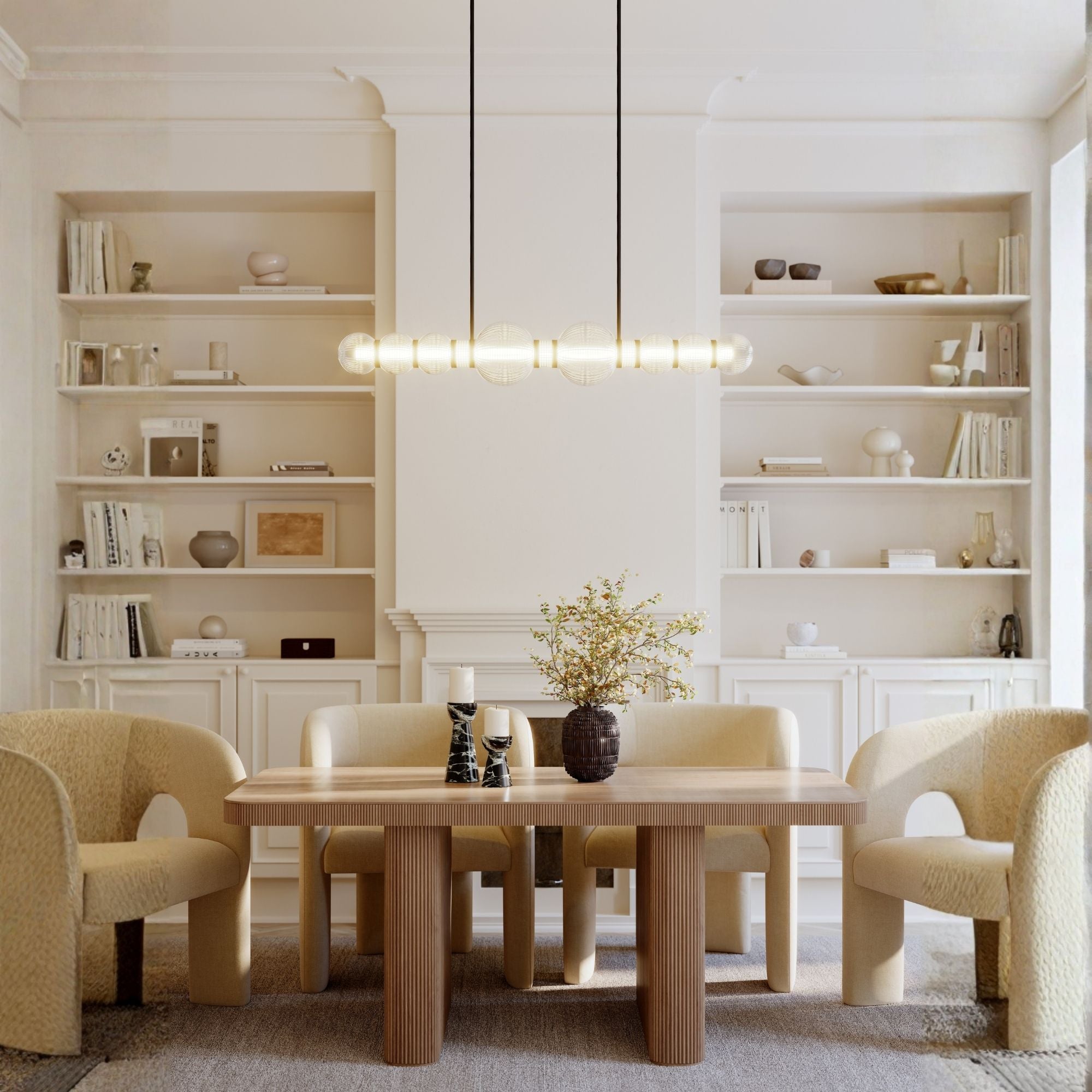 Minka-Lavery Cordel 50.25 in. LED Linear Chandelier
