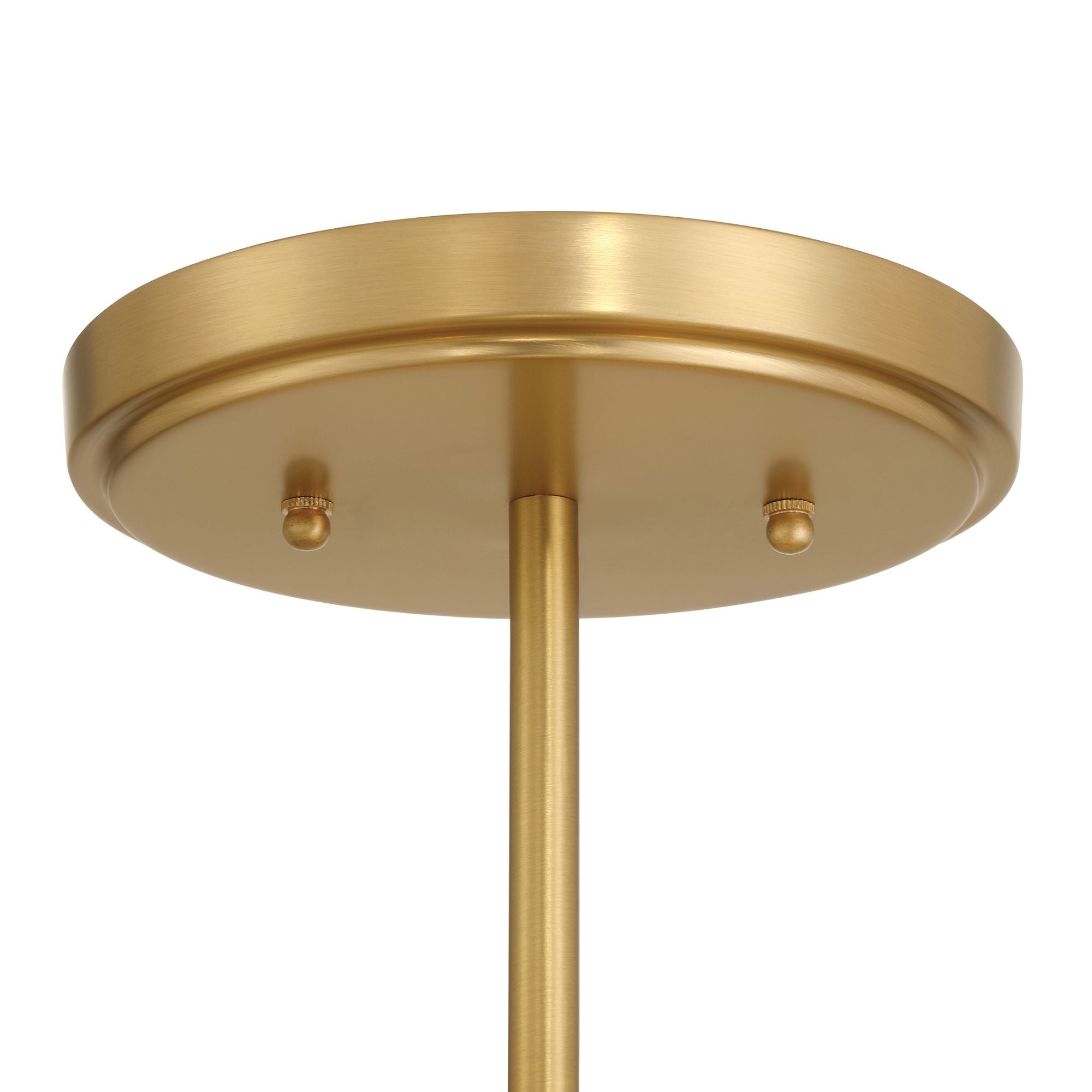 Coronelle 16" 3-Light Convertible Semi Flush/Pendant, Legacy Brass Finish