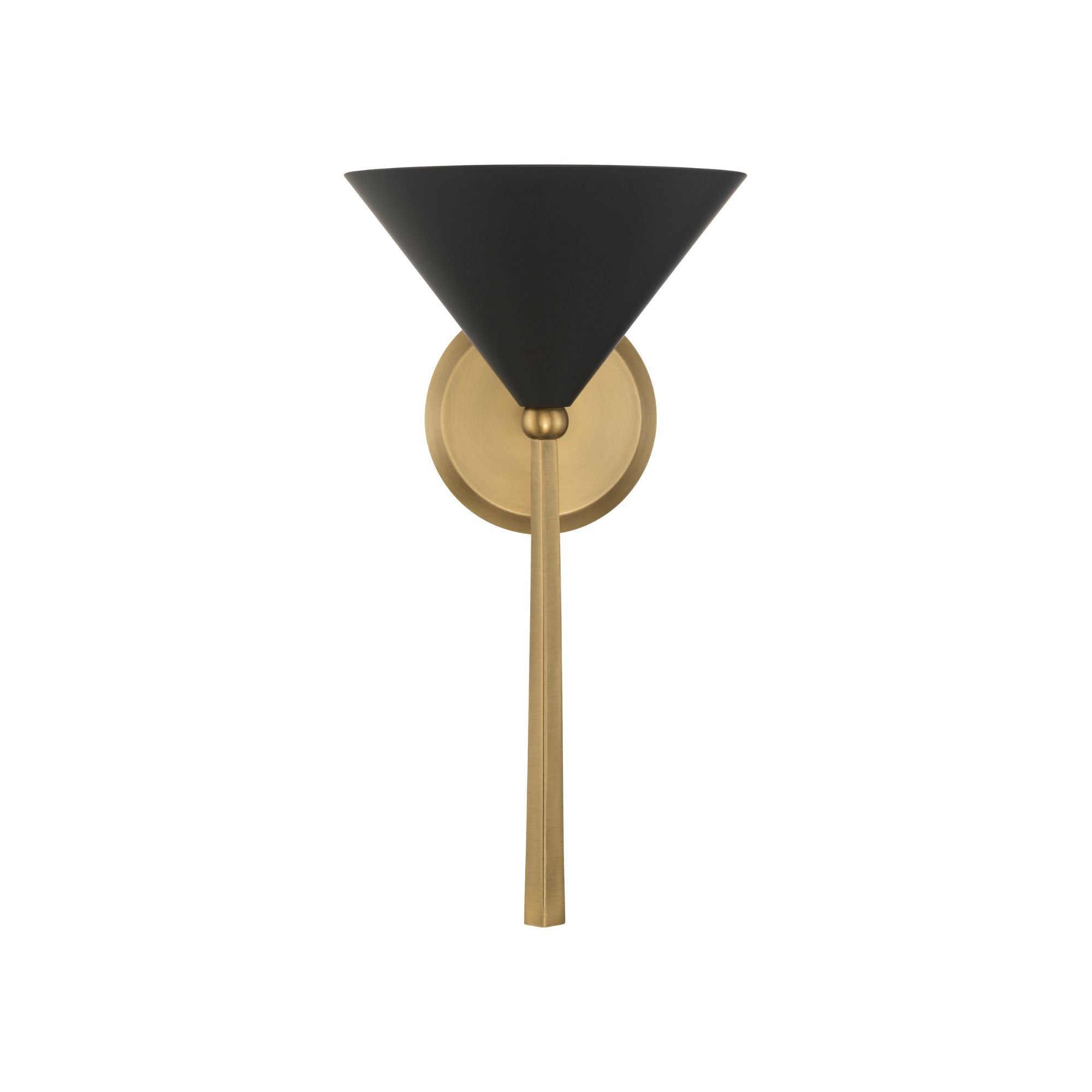 Minka-Lavery Cortan 15 in. Bath Sconce, Legacy Brass & Dark Bronze