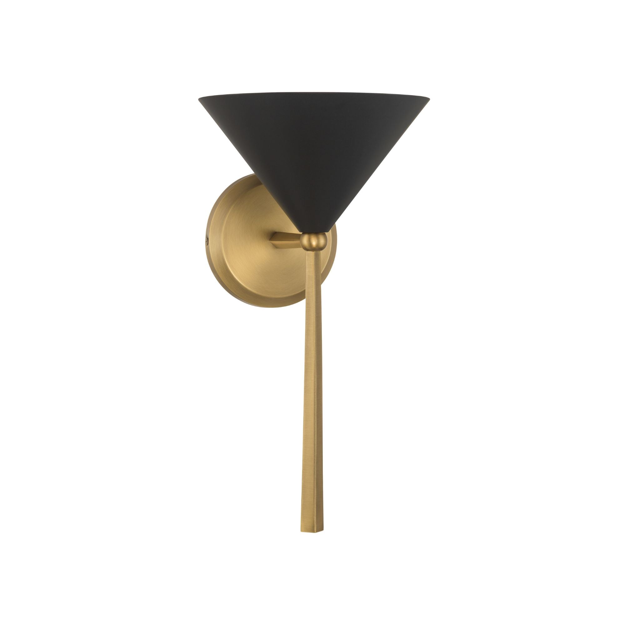 Minka-Lavery Cortan 15 in. Bath Sconce, Legacy Brass & Dark Bronze